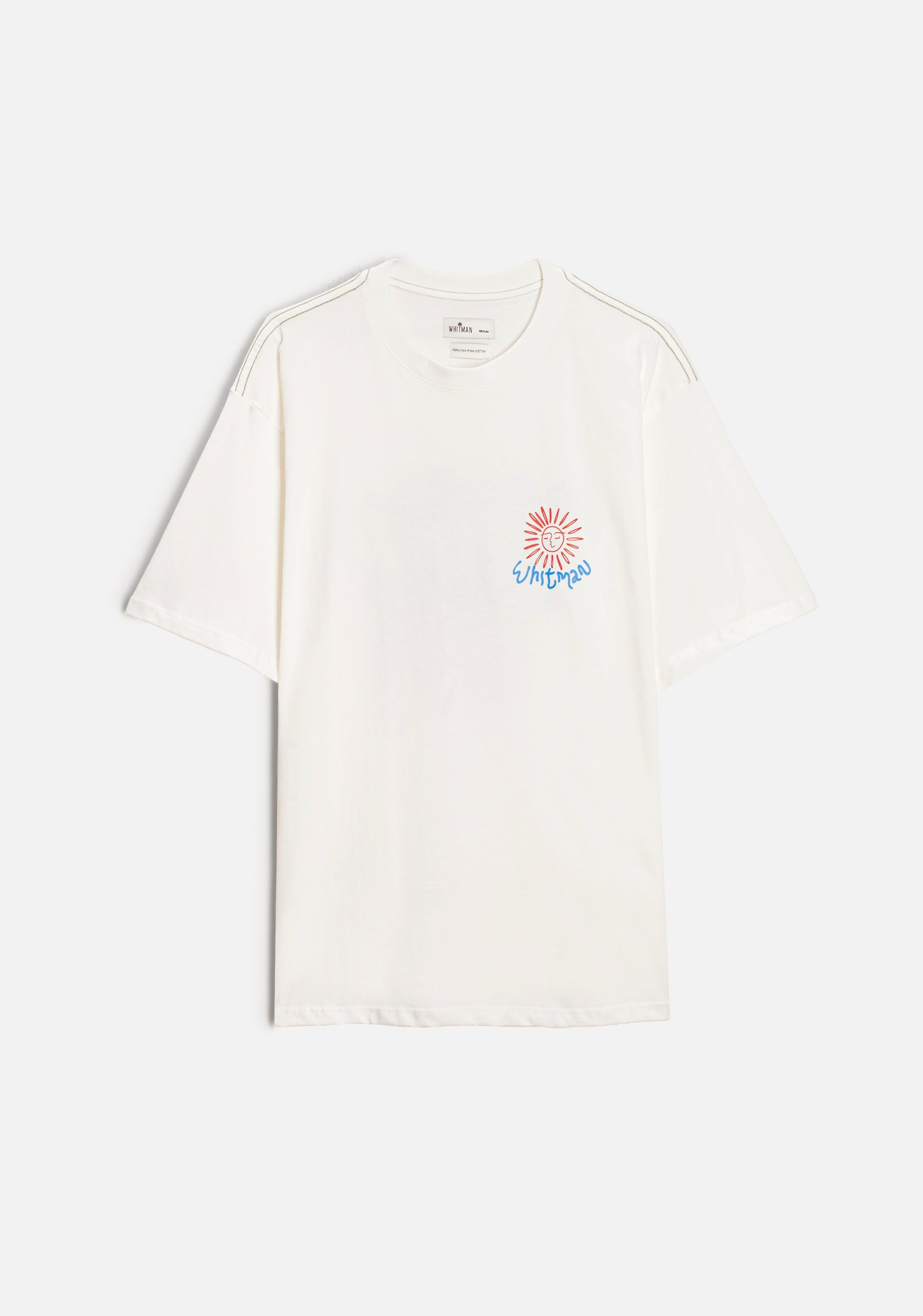 Camiseta H Chasing The Sun Marfil