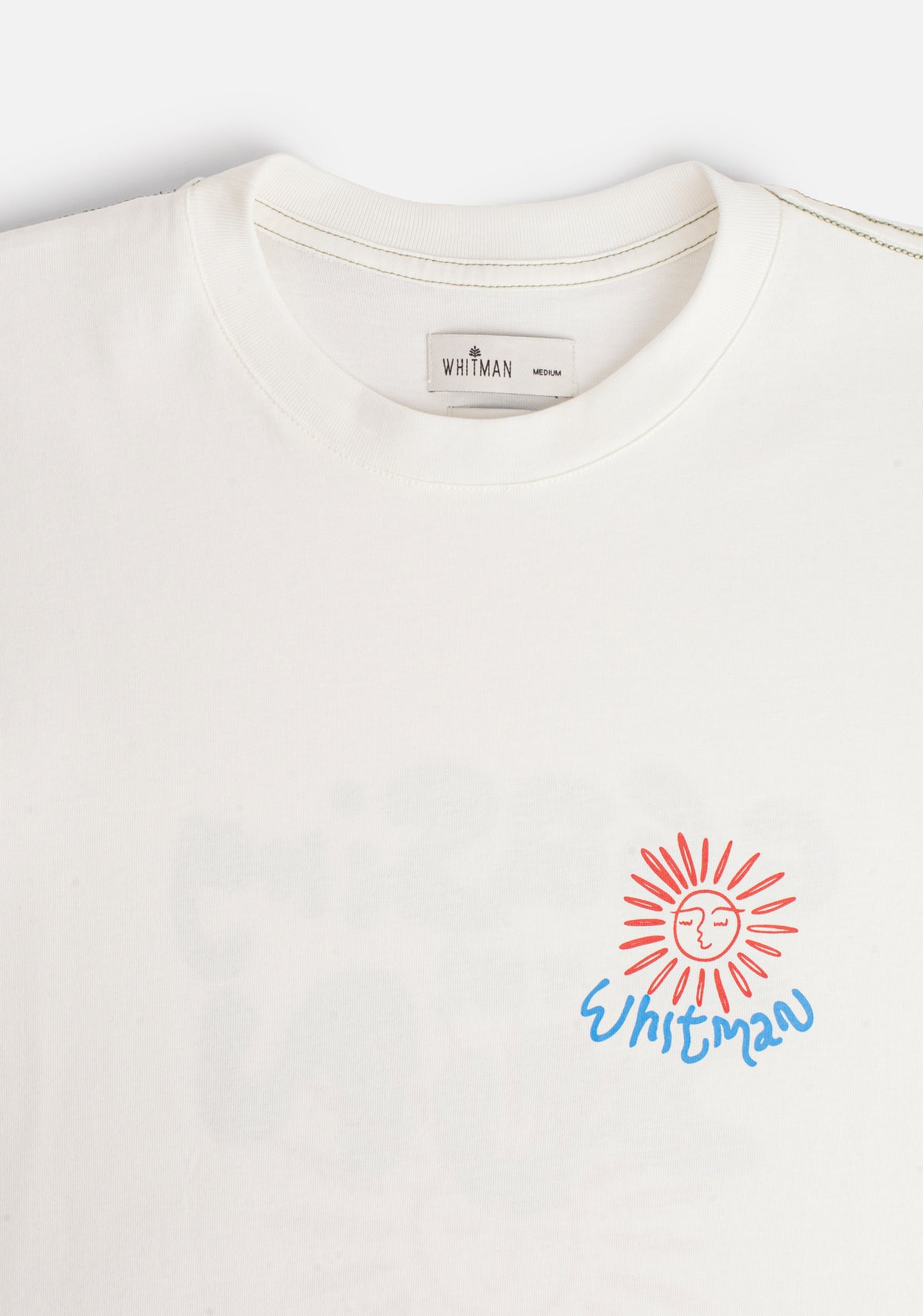 Camiseta H Chasing The Sun Marfil