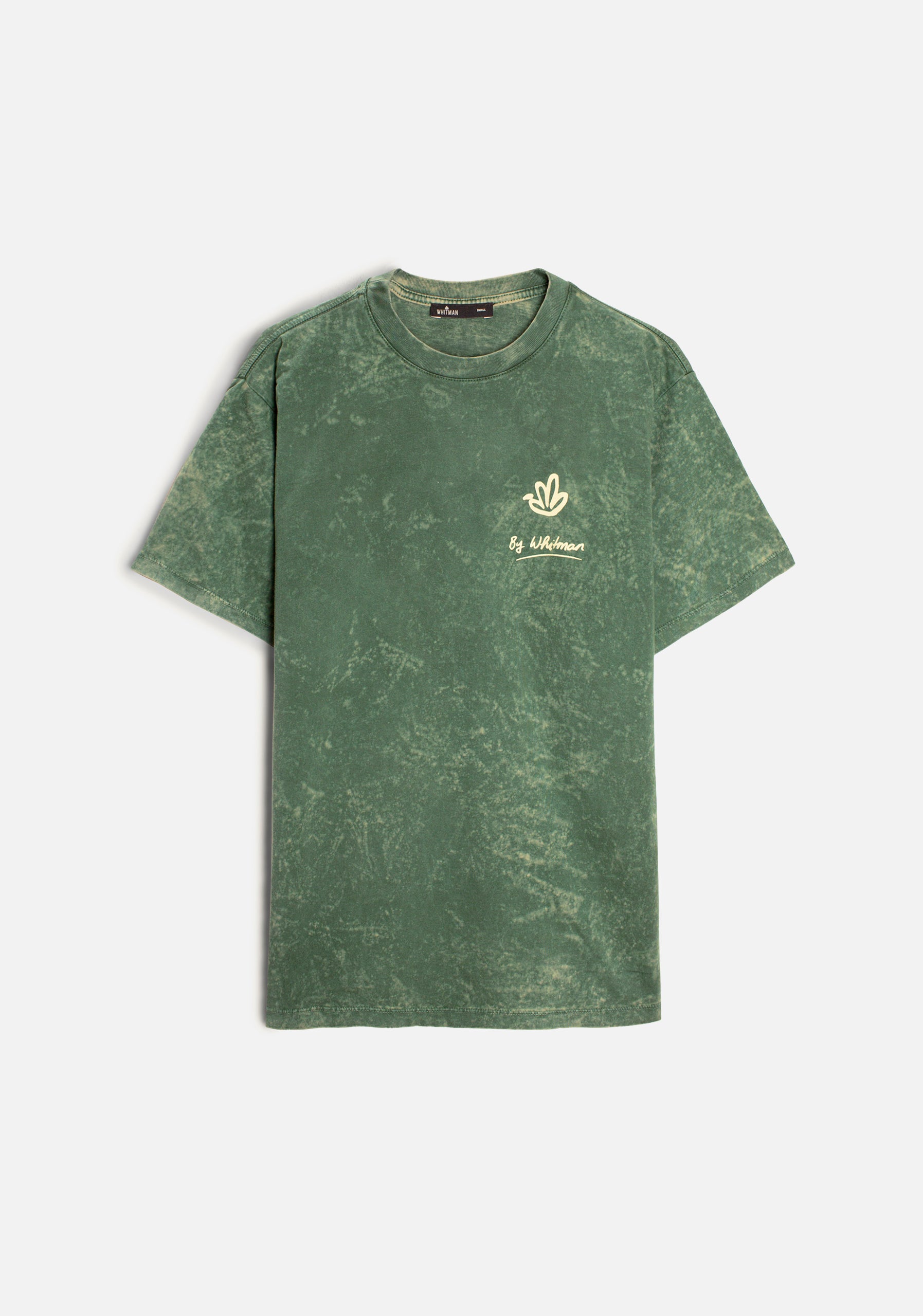 Camiseta H Clark Garment Dyed Verde