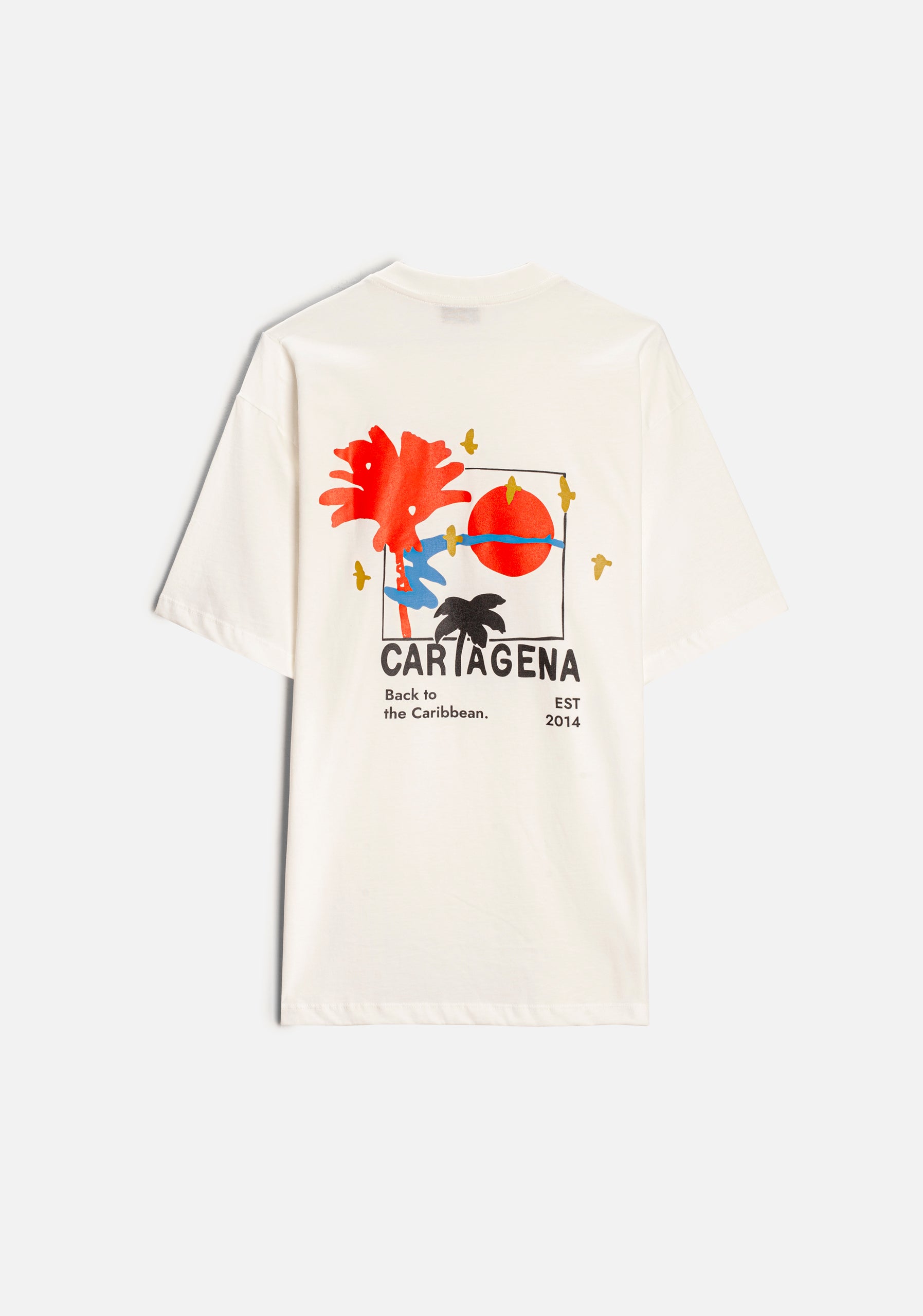 Camiseta H Cartagena Marfil-4