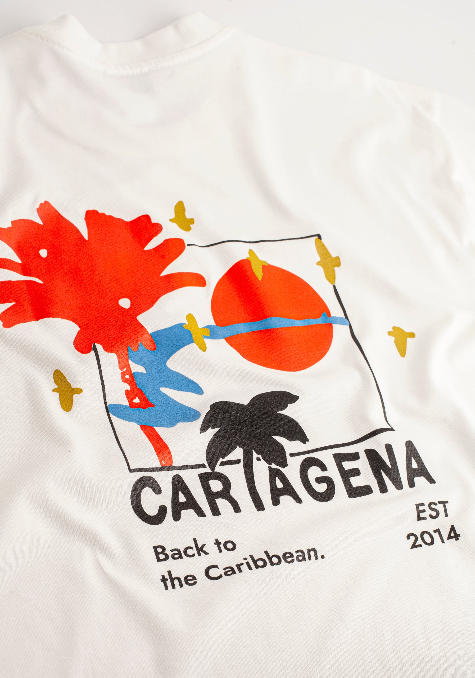 Camiseta H Cartagena Marfil-3