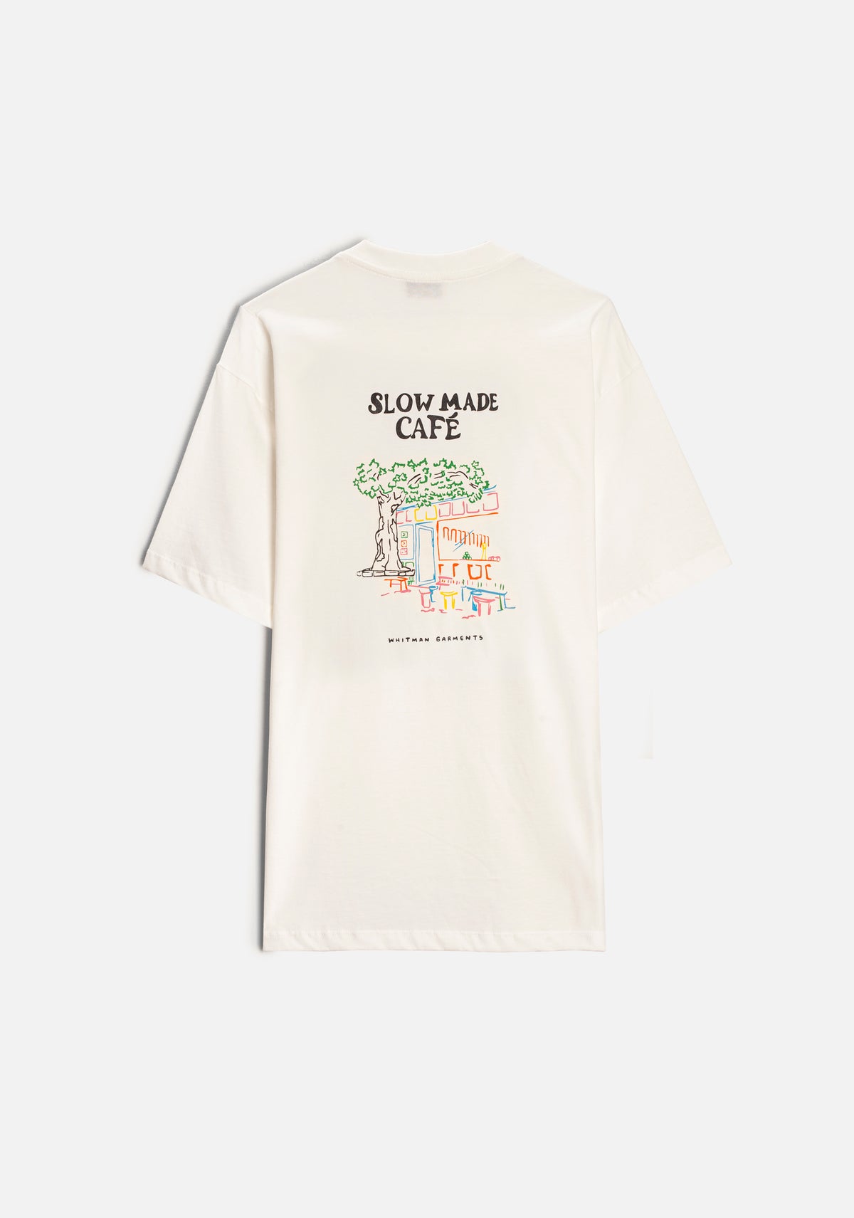 Camiseta H Slow Made Marfil-1