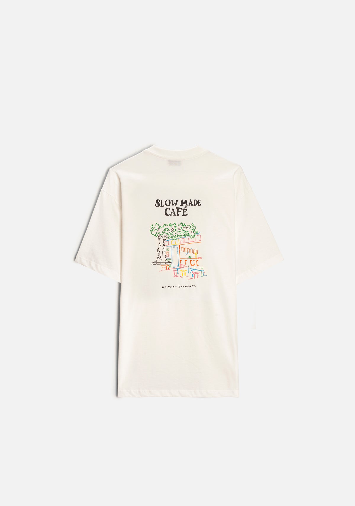 Camiseta H Slow Made Marfil