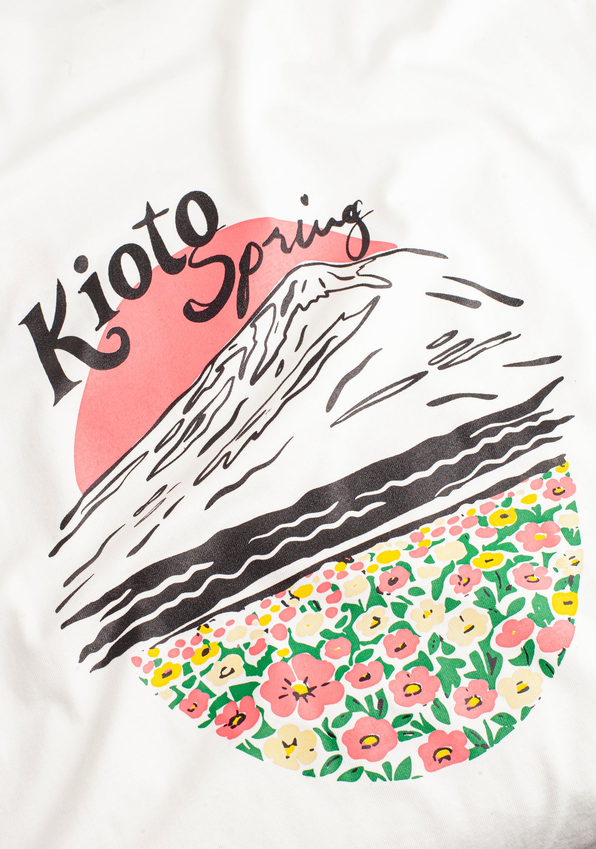 Camiseta H Kioto Spring Marfil