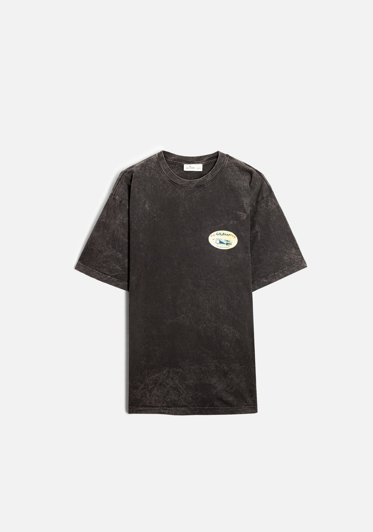 Camiseta H Nero Garment Dyed Negro-3