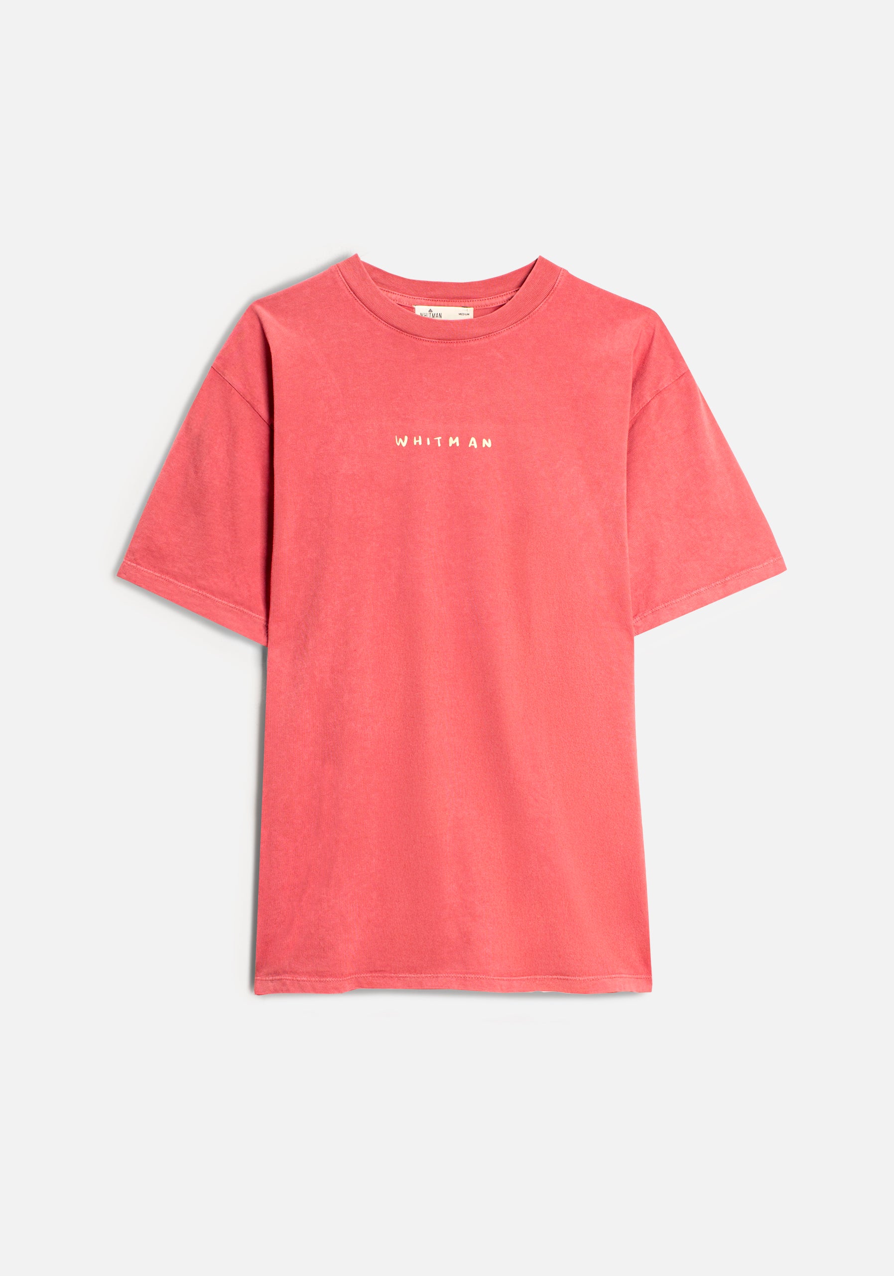 Camiseta H Peck Garment Dyed Coral