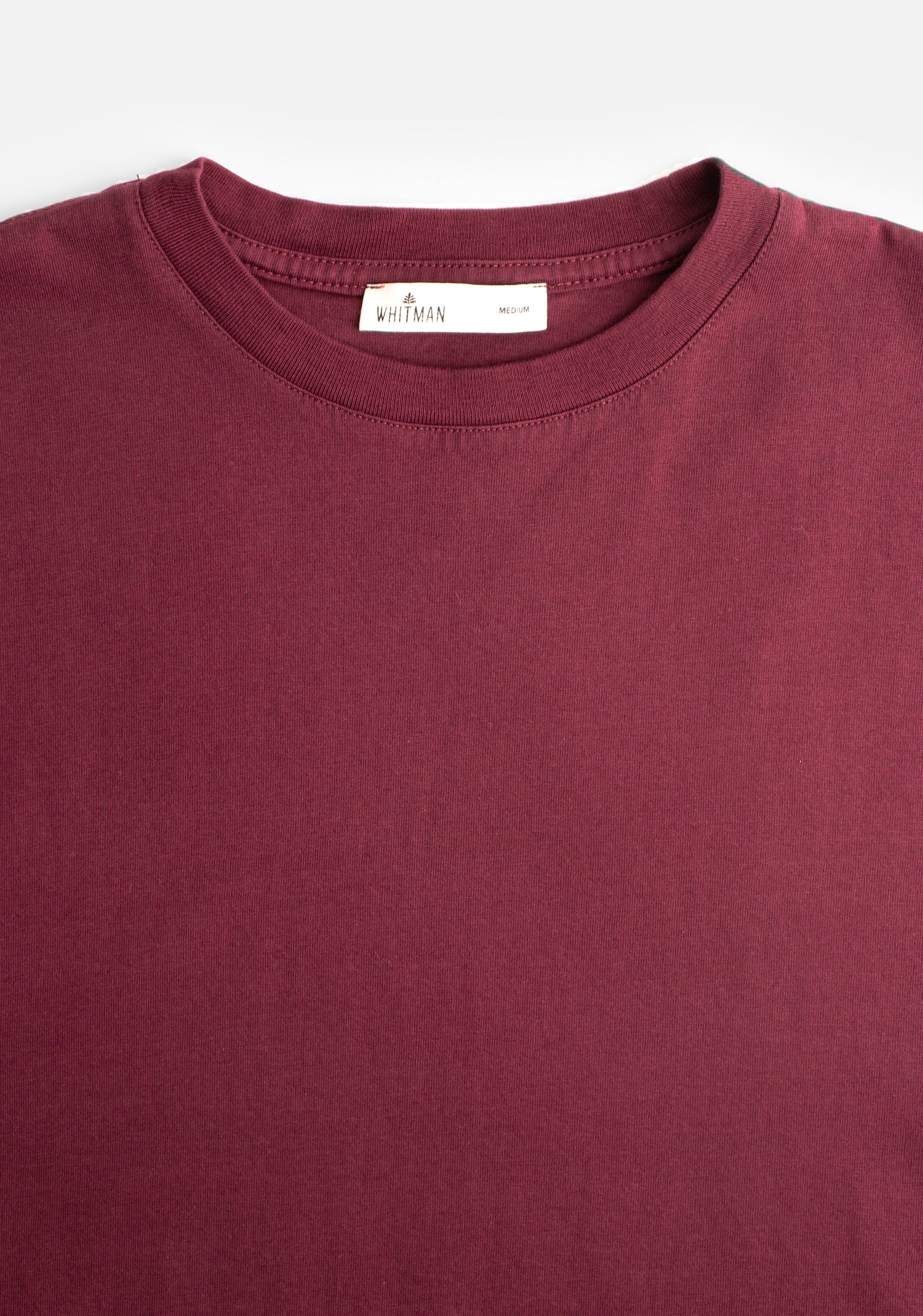 Camiseta H Unicolor APL Mar Vino Tinto