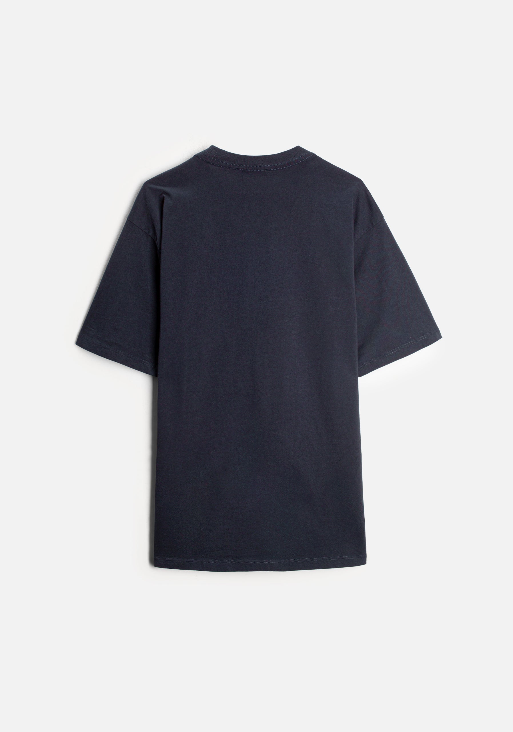 Camiseta H Unicolor Azul Osc