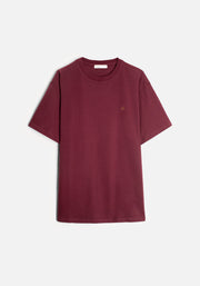 Camiseta H Unicolor L-Caf Vino