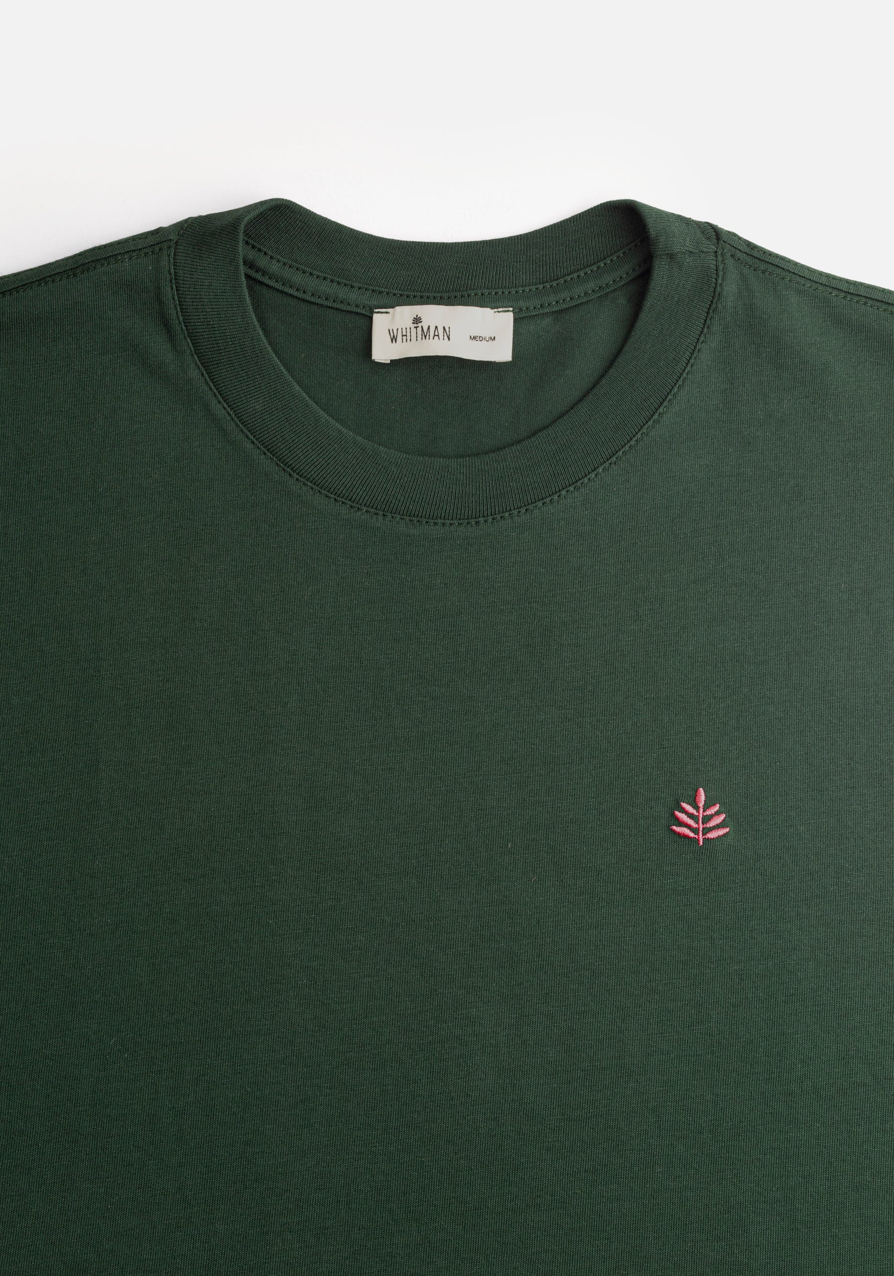 Camiseta H Unicolor L-Fuc Verde Osc