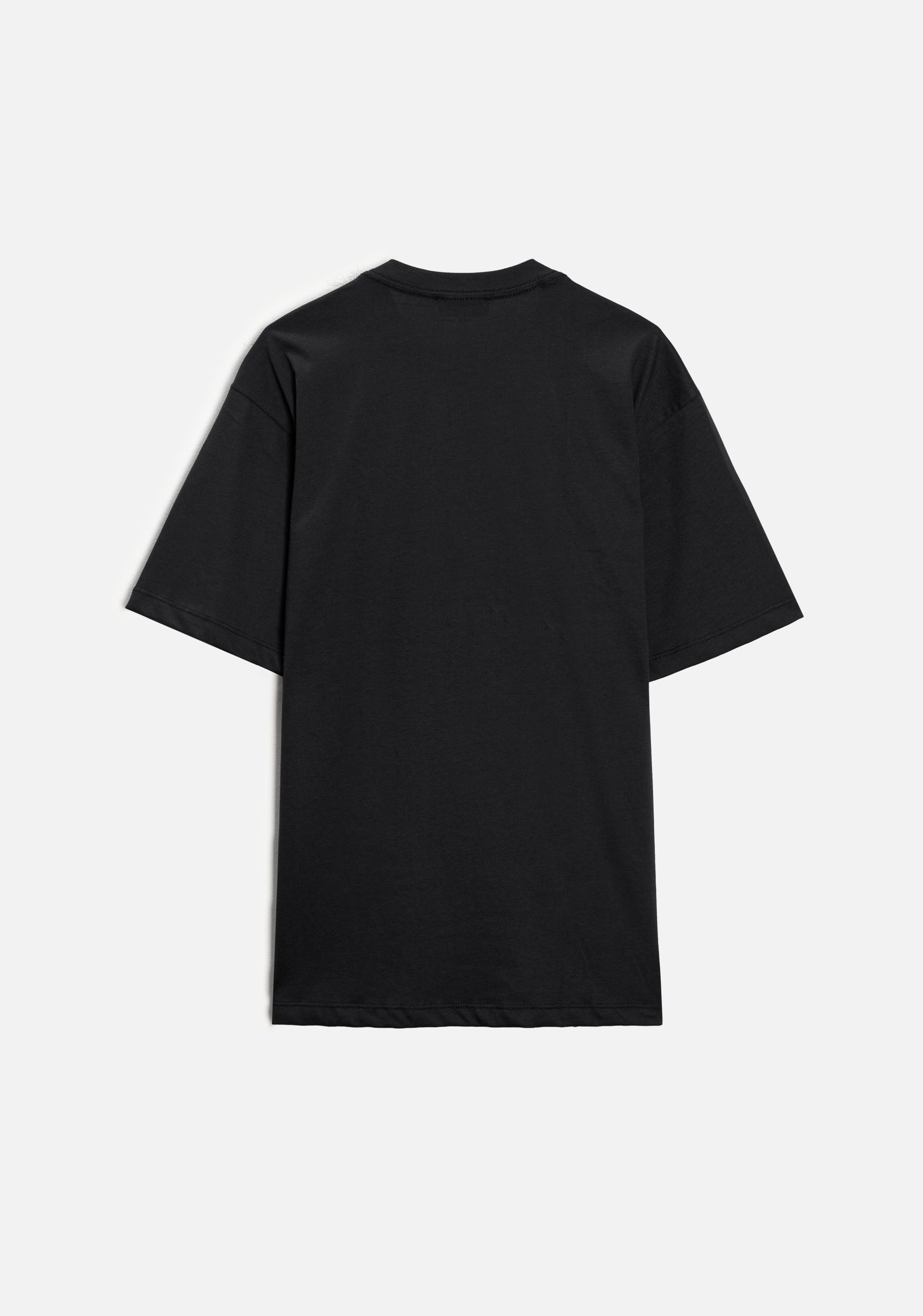 Camiseta H Unicolor L-Gris Negro