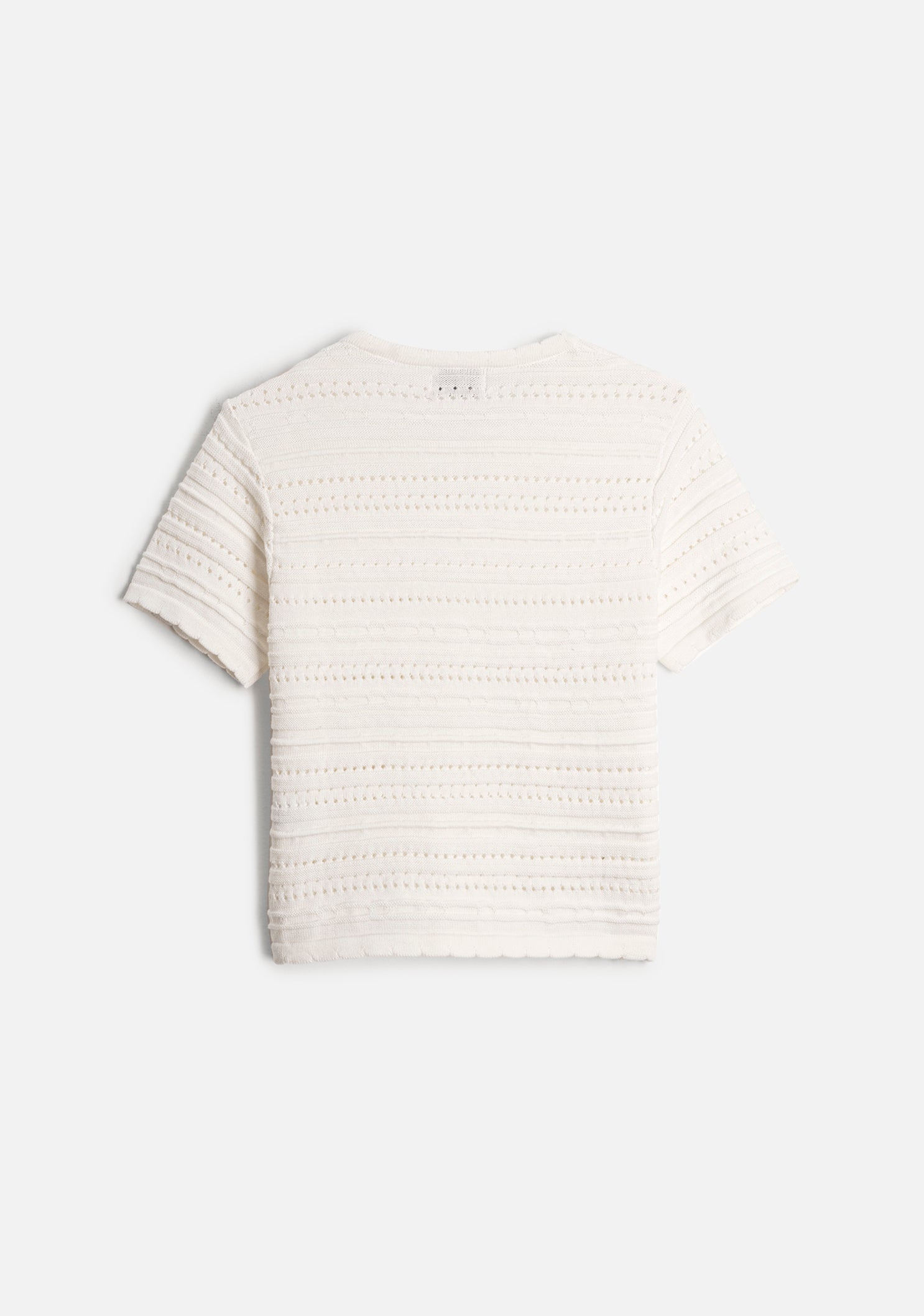 Camiseta Knit Odette Marfil