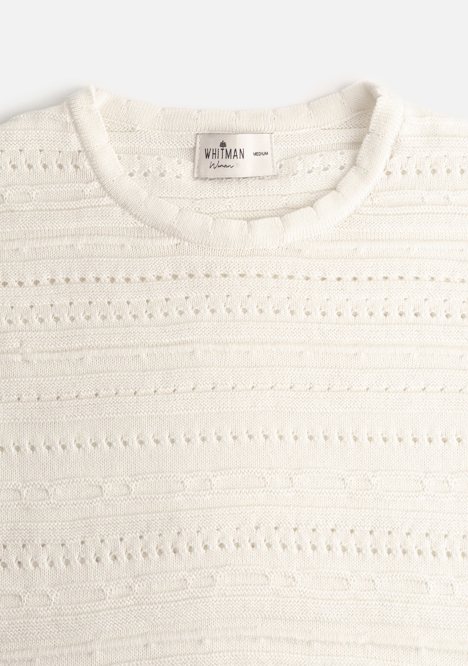 Camiseta Knit Odette Marfil