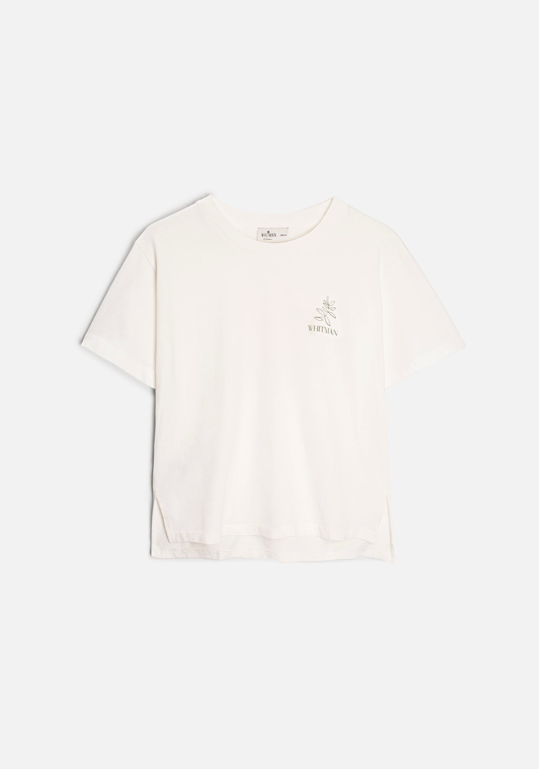 Camiseta M Force Estampada Marfil