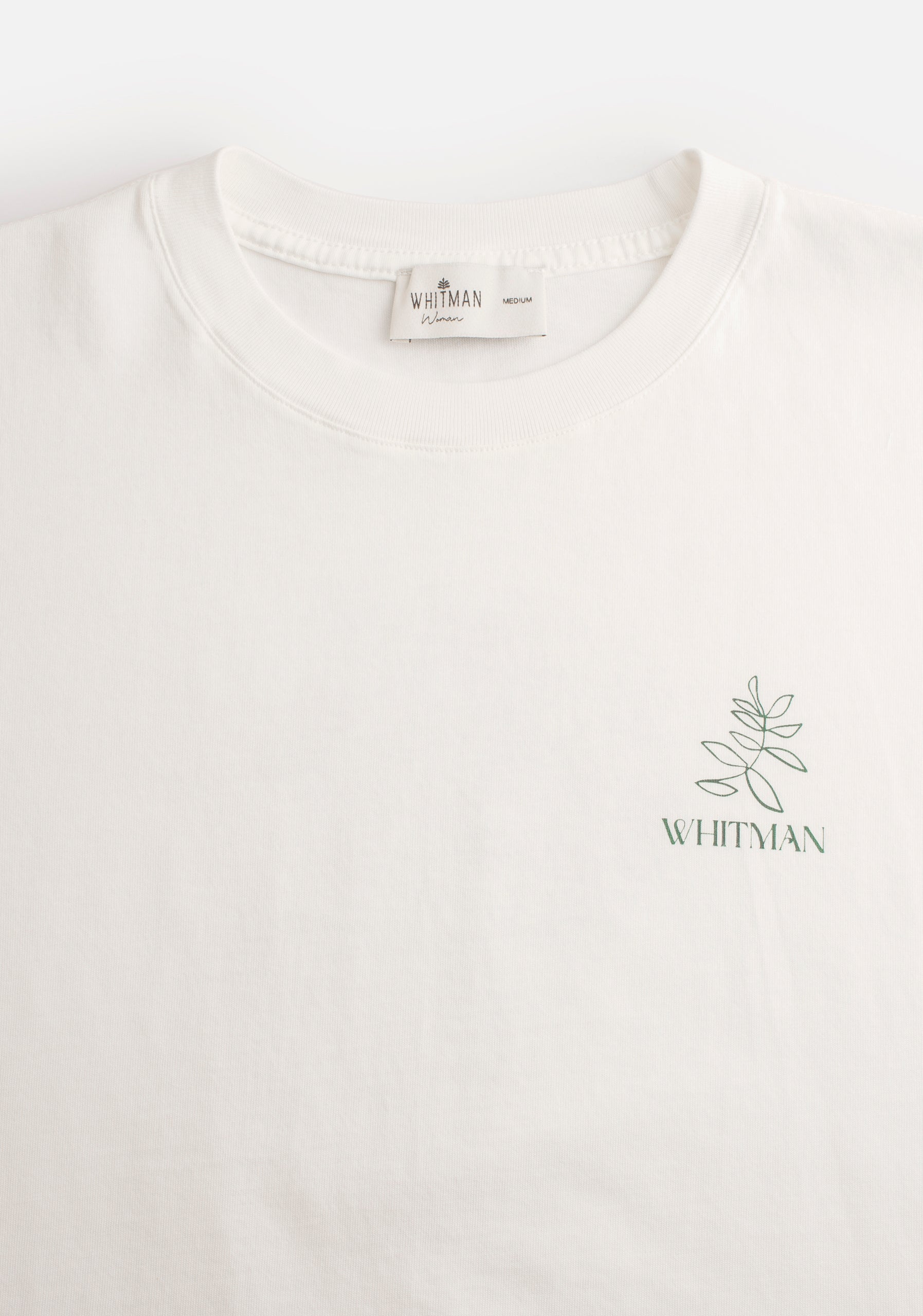 Camiseta M Force Estampada Marfil