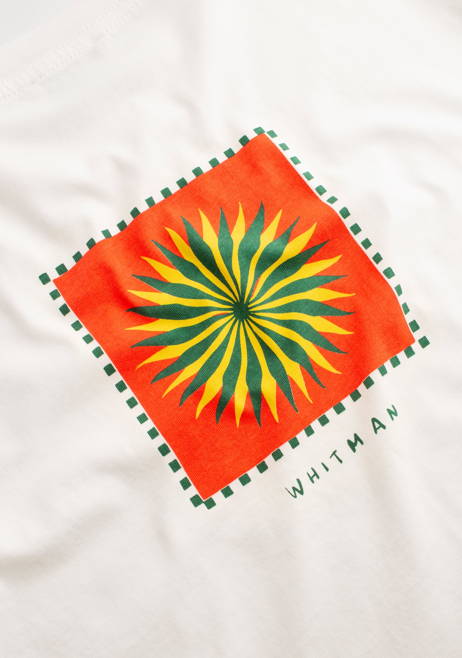 Camiseta M Garbo Estampado Marfil