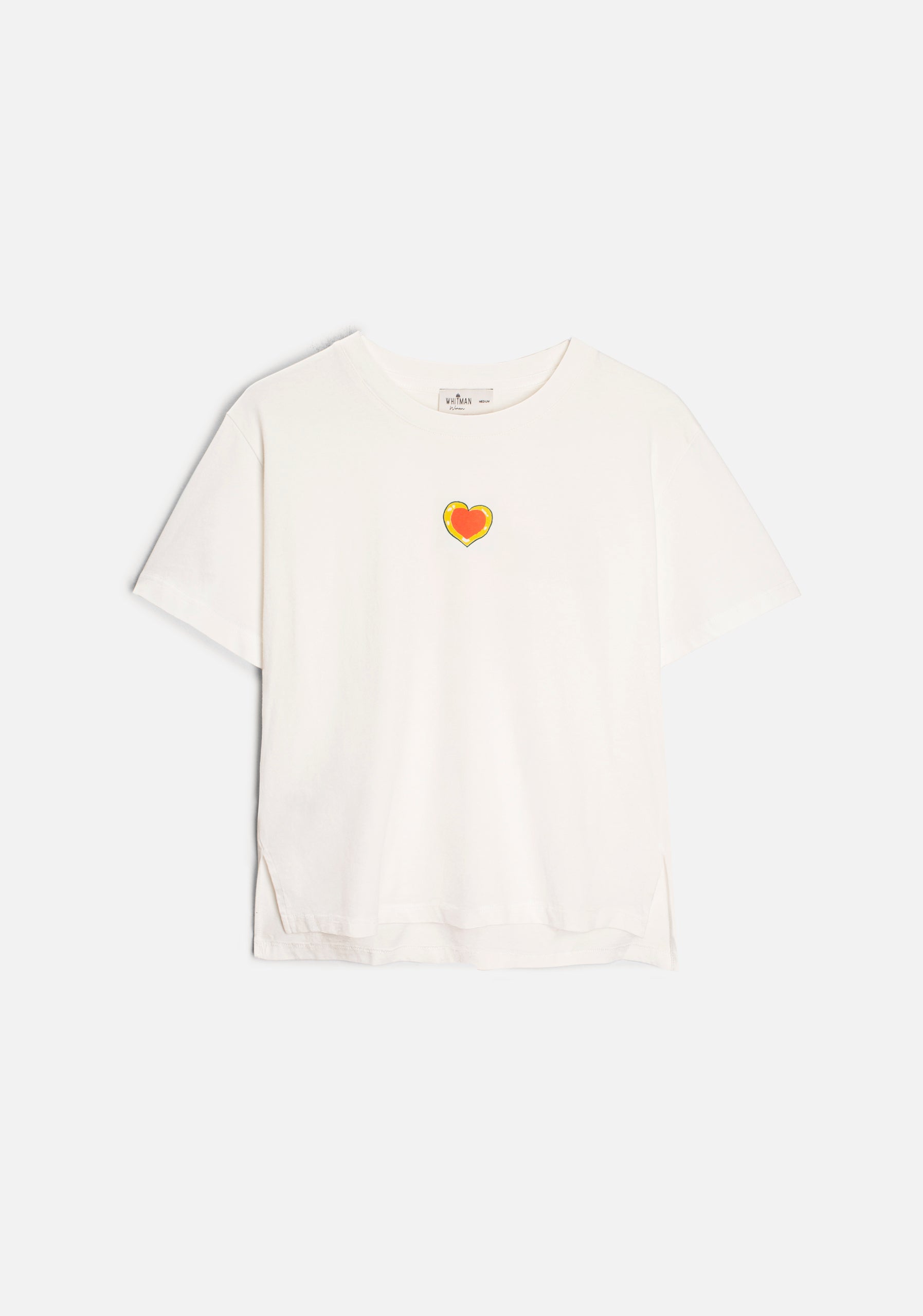 Camiseta M Garland Estampada Marfil