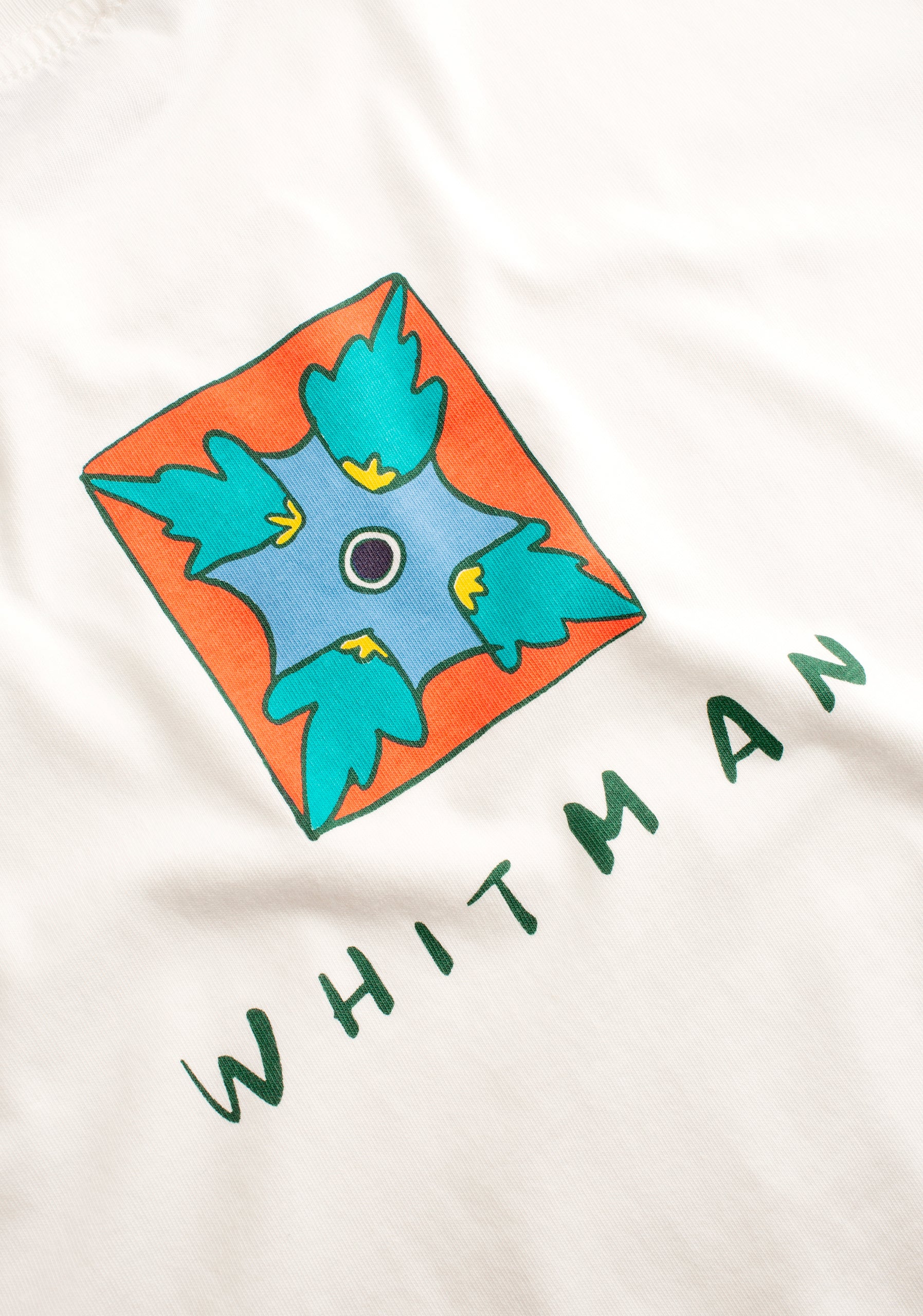 Camiseta M Garland Estampada Marfil