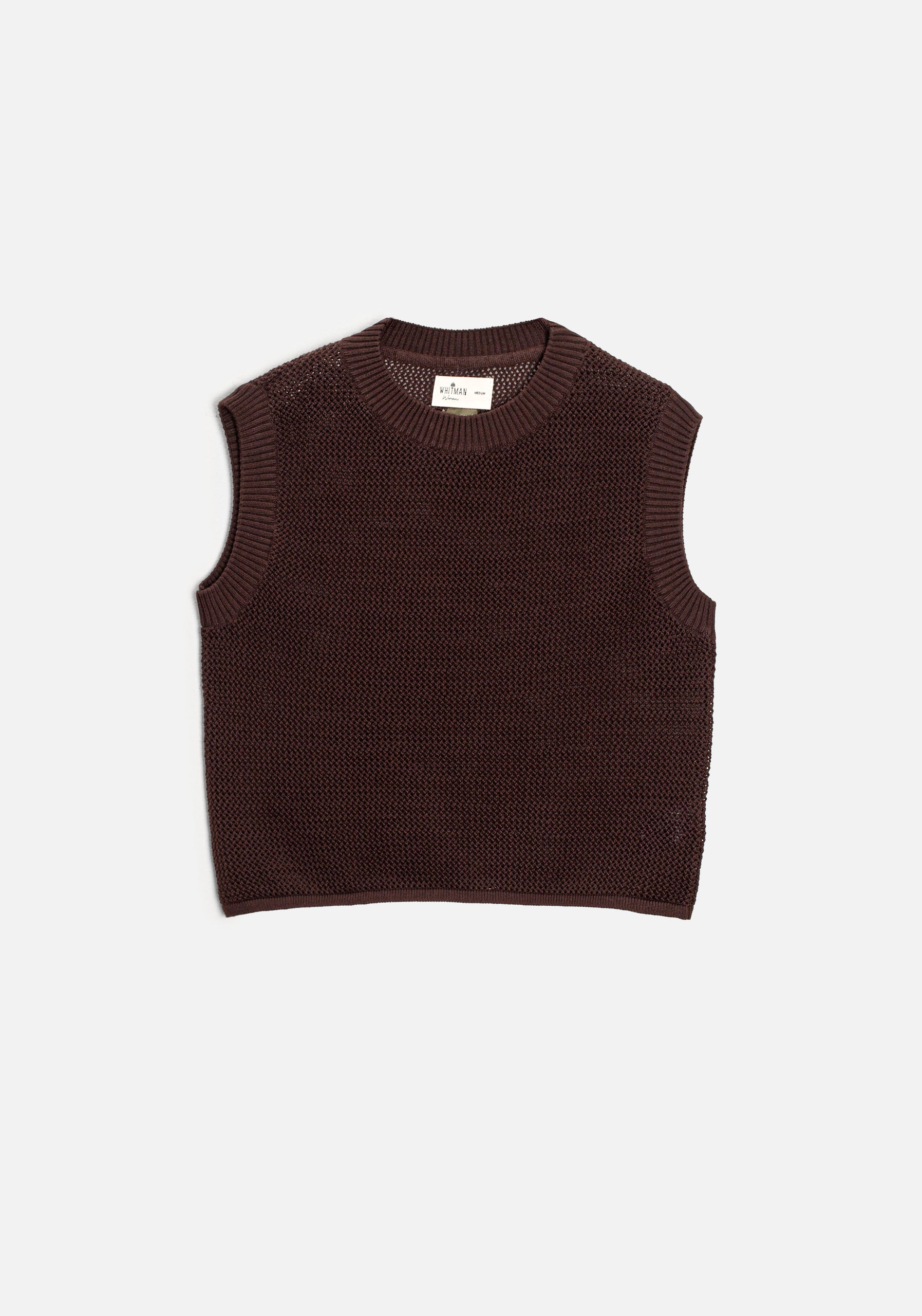 Camiseta M Tejida Serena Café