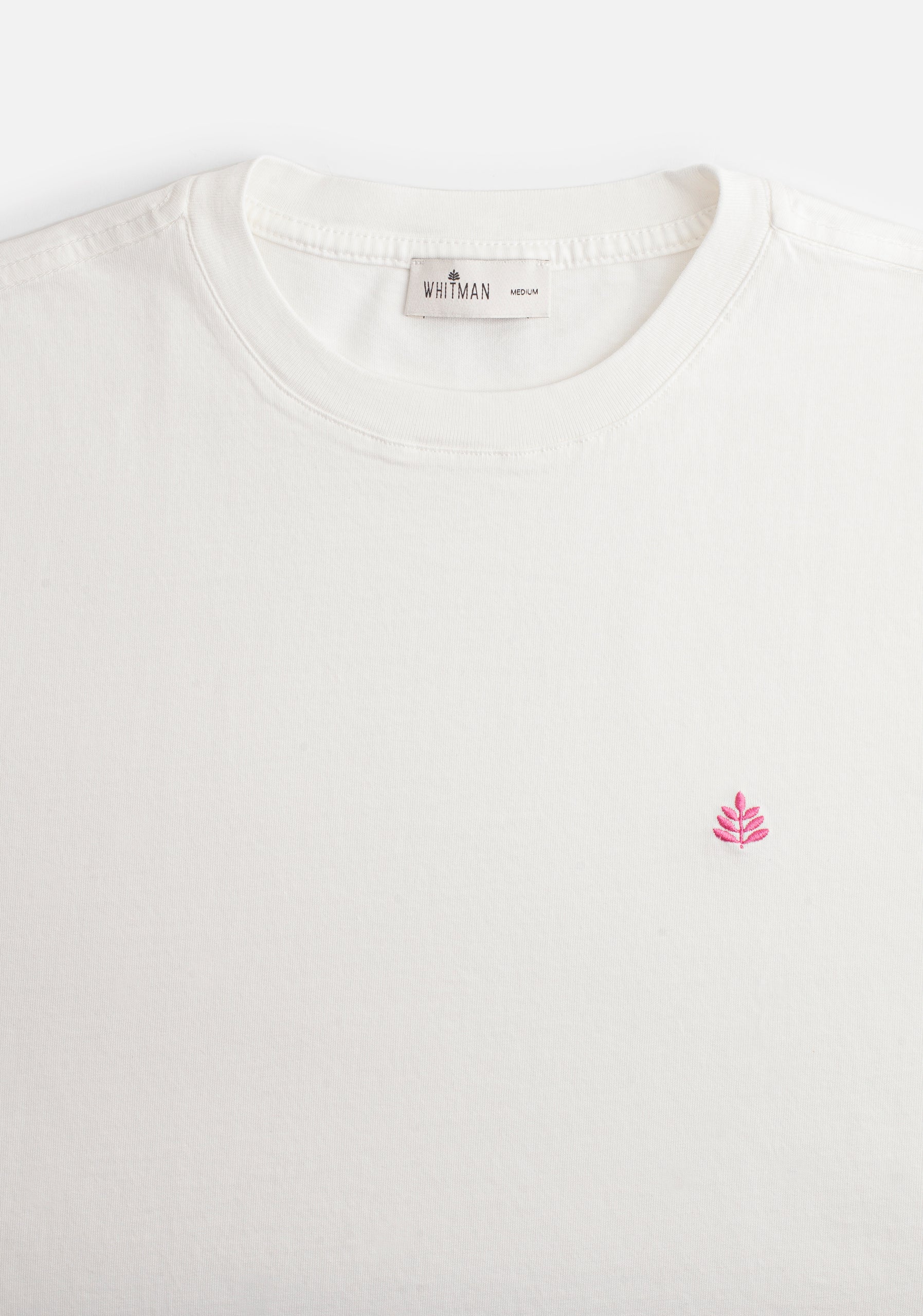 Camiseta H Unicolor L-Fuc Marfil