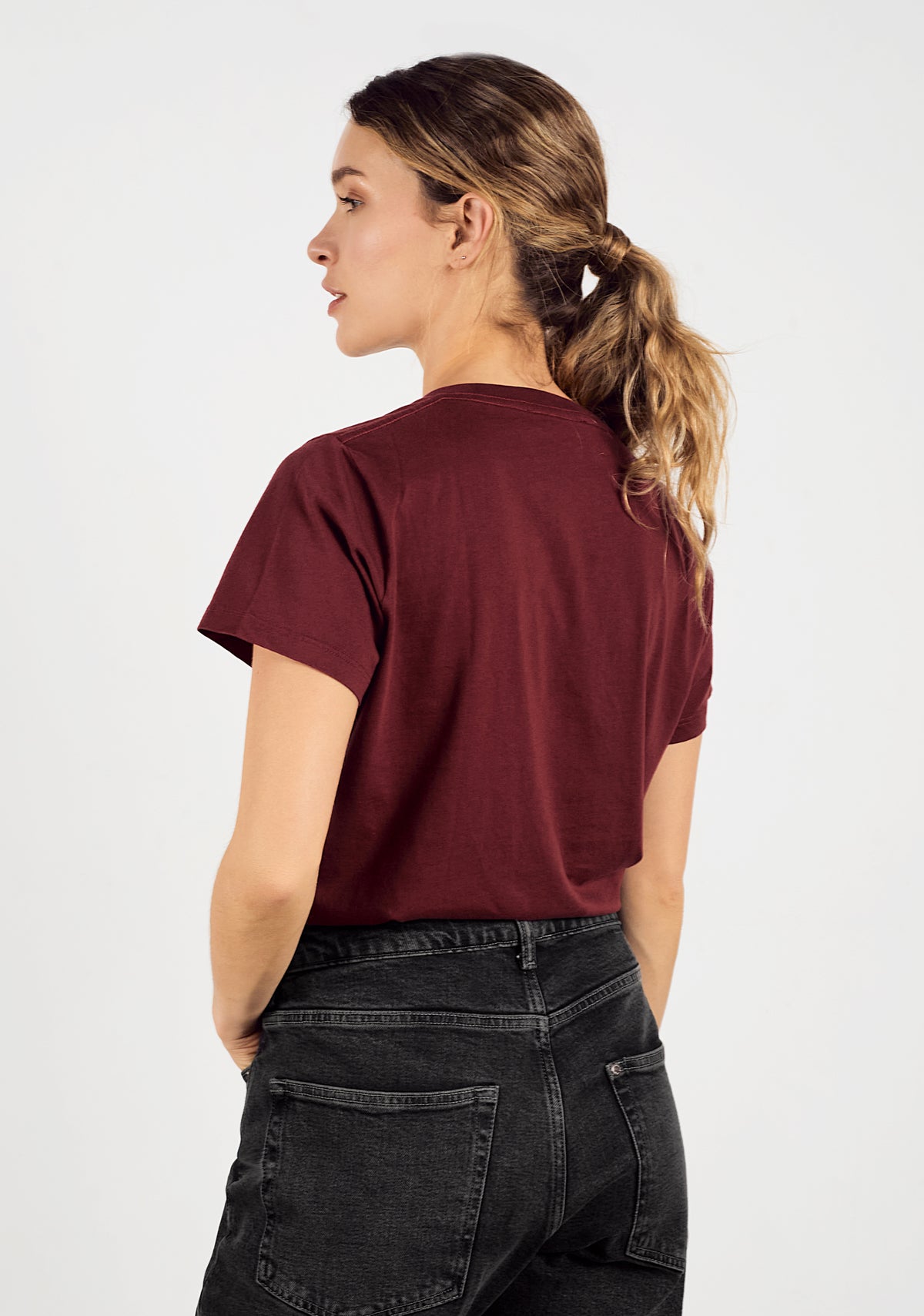 Camiseta Mujer Cenv. vino-5