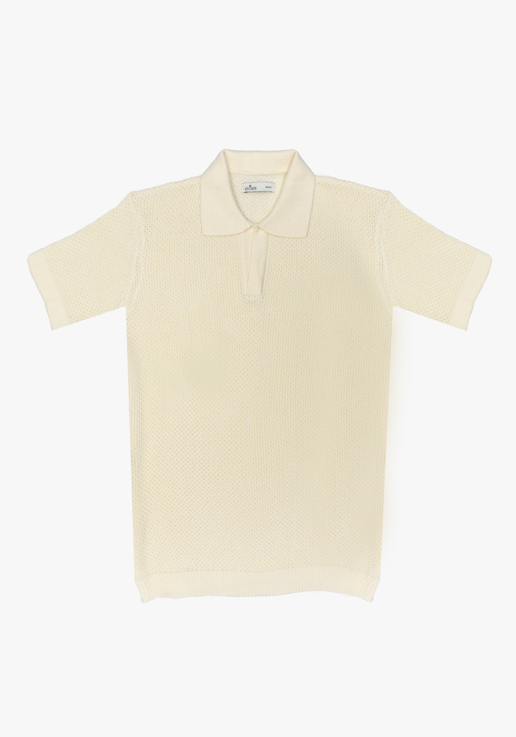 Camiseta Polo Calada Beige