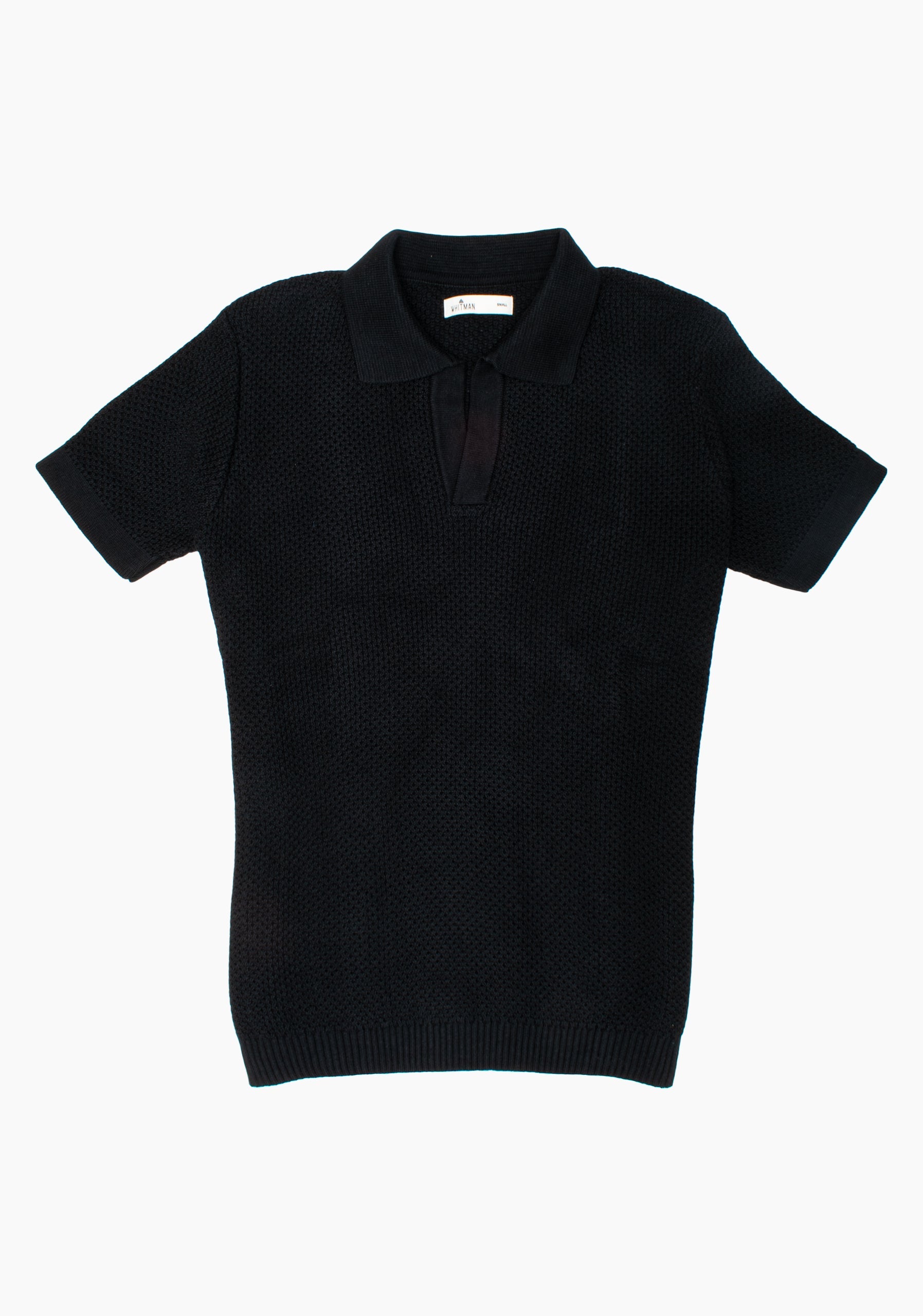 Camiseta Polo Calada Negra