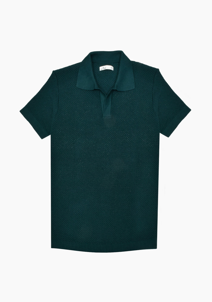 Camiseta Polo verde hombre colombia