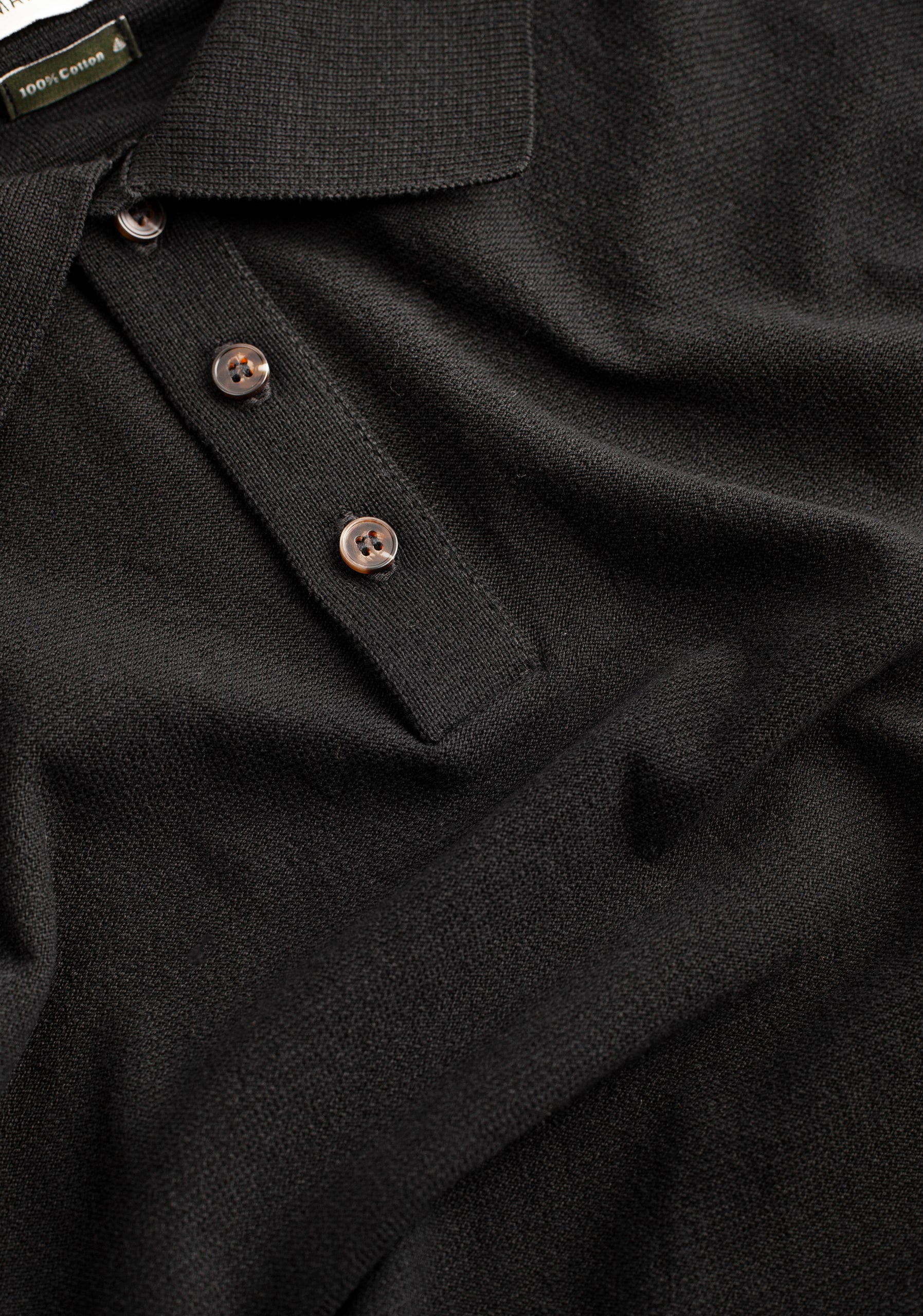 Camiseta Polo H Paul Negro