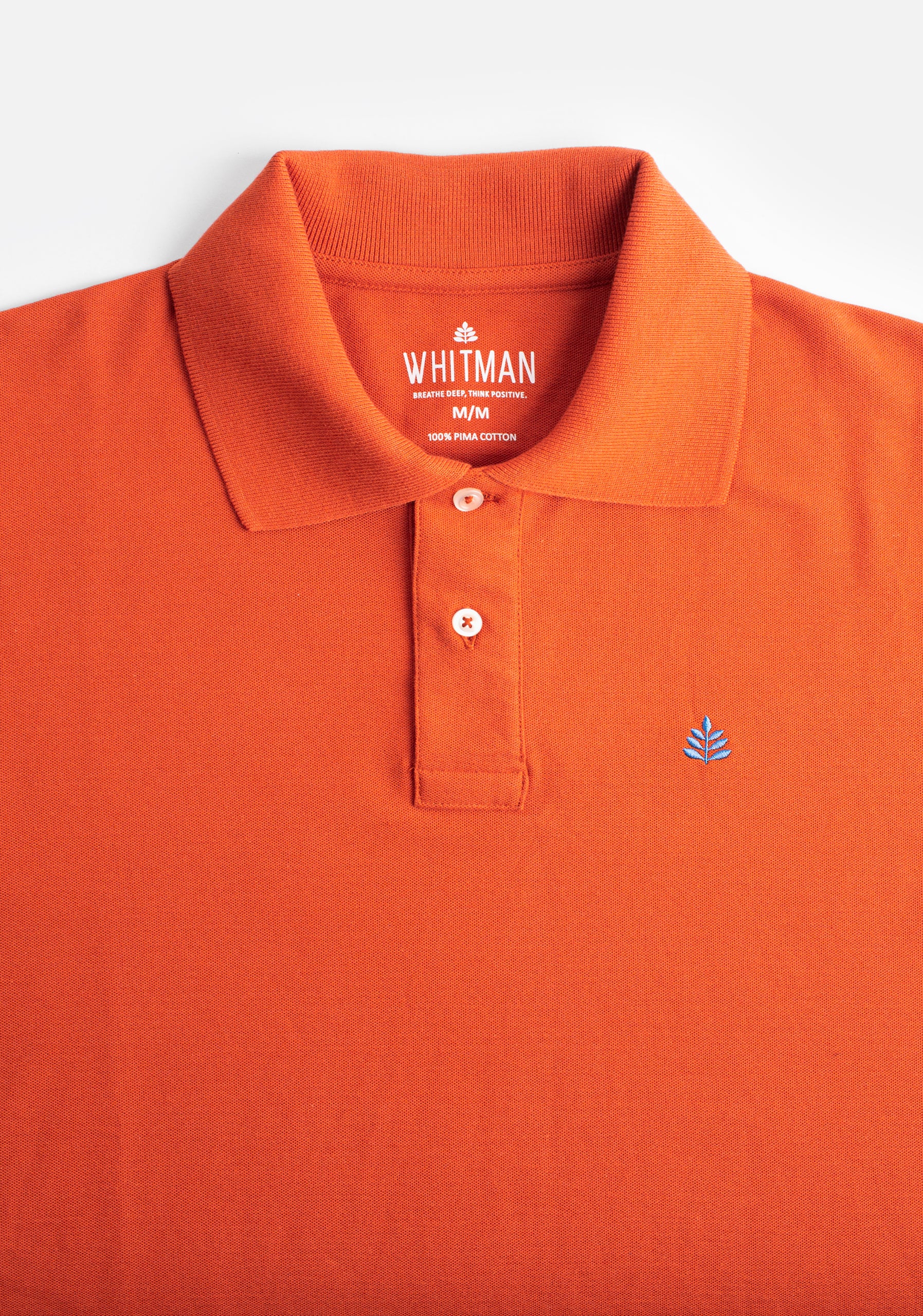 Camiseta Polo H L-Azm Terracota