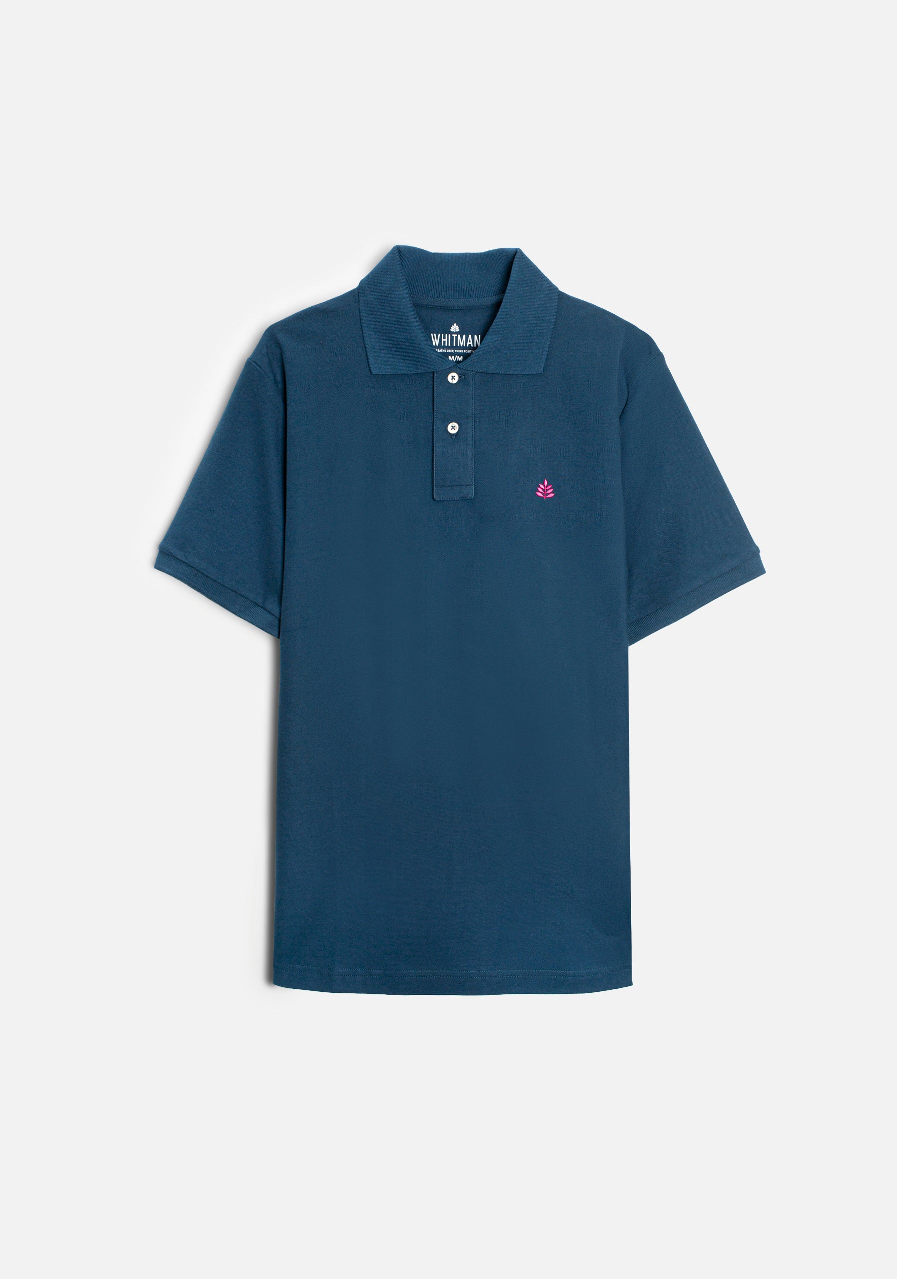 Camiseta Polo H L-Fuc Azul Petroleo