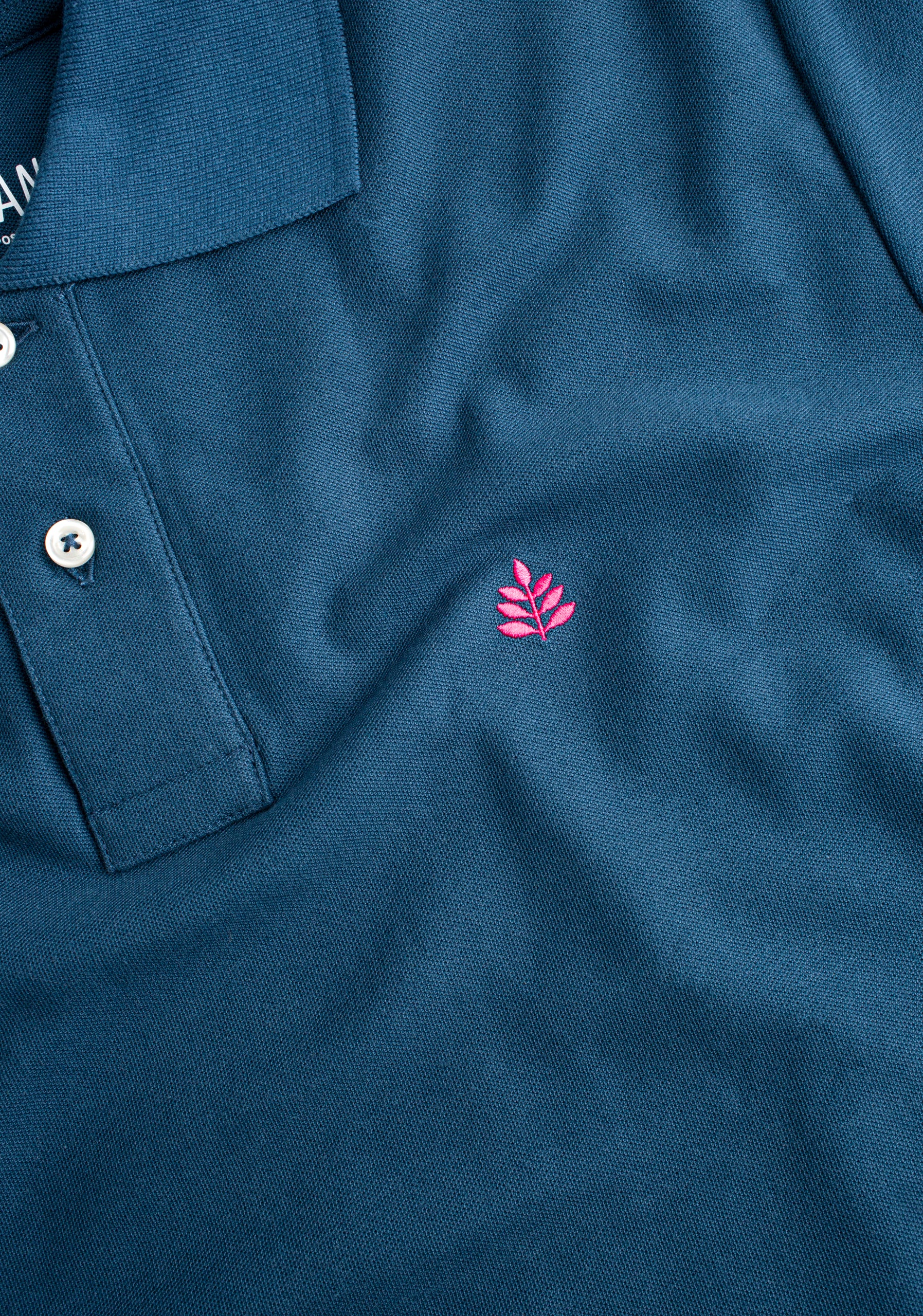 Camiseta Polo H L-Fuc Azul Petroleo-7