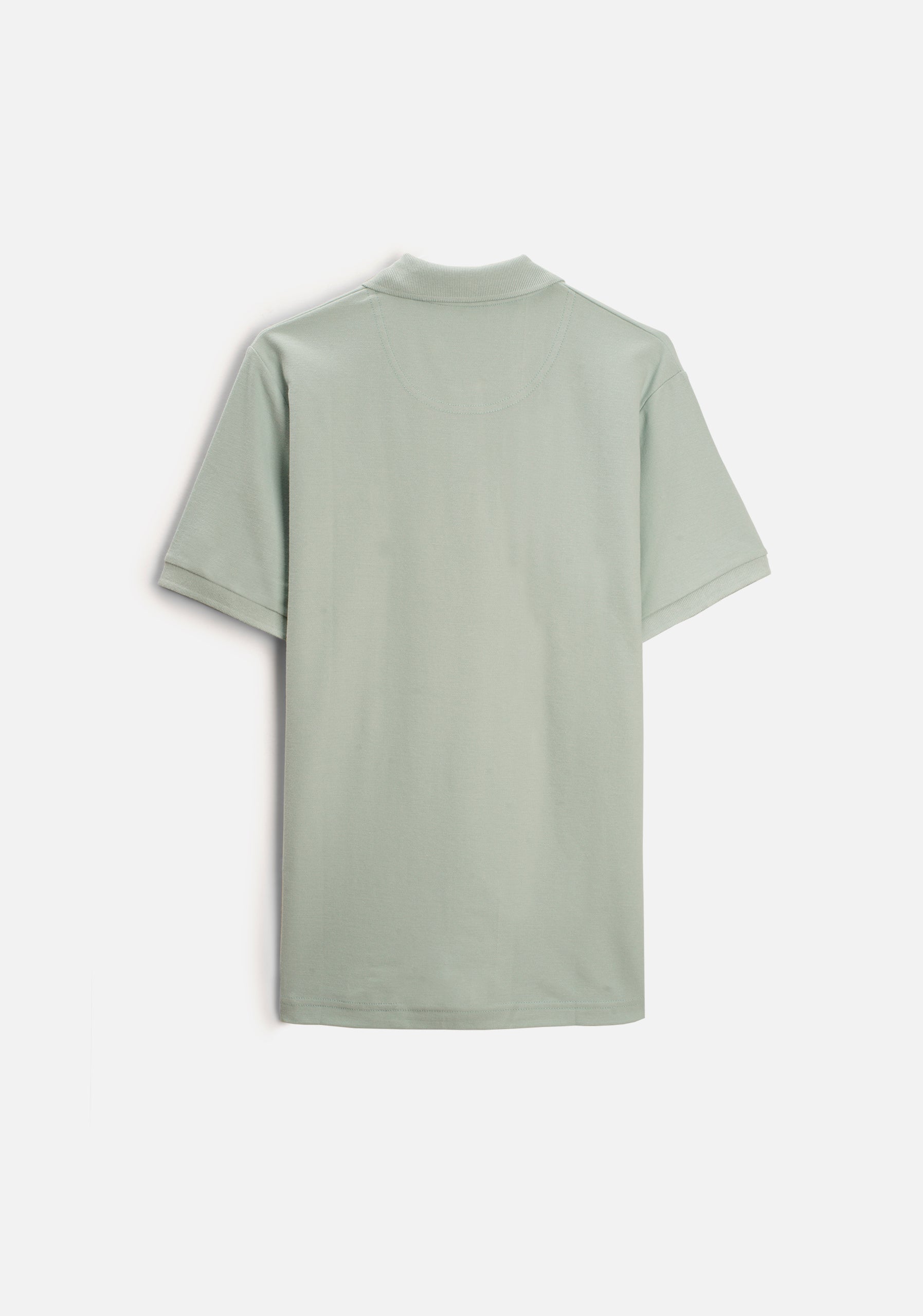 Camiseta Polo H Unicolor L-Mar Verde Menta