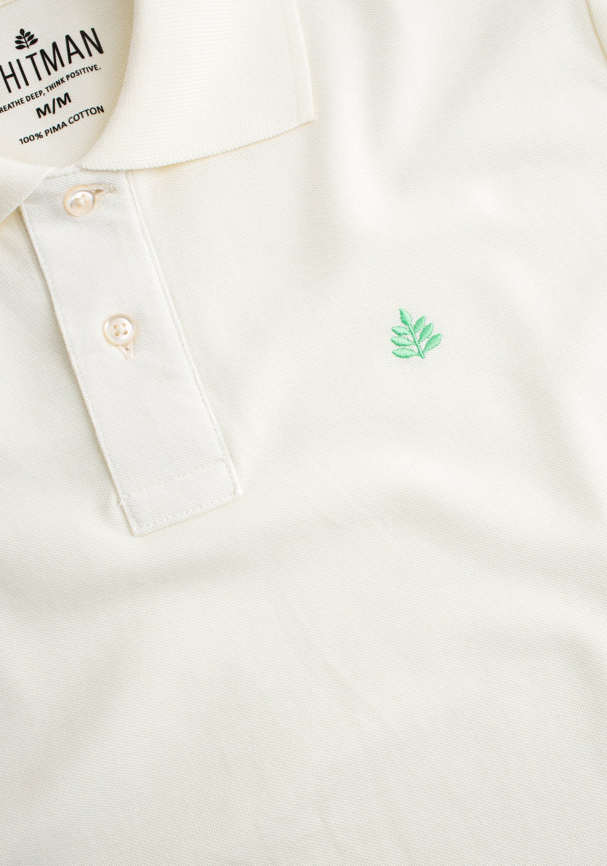 Camiseta Polo H L-Ver Marfil