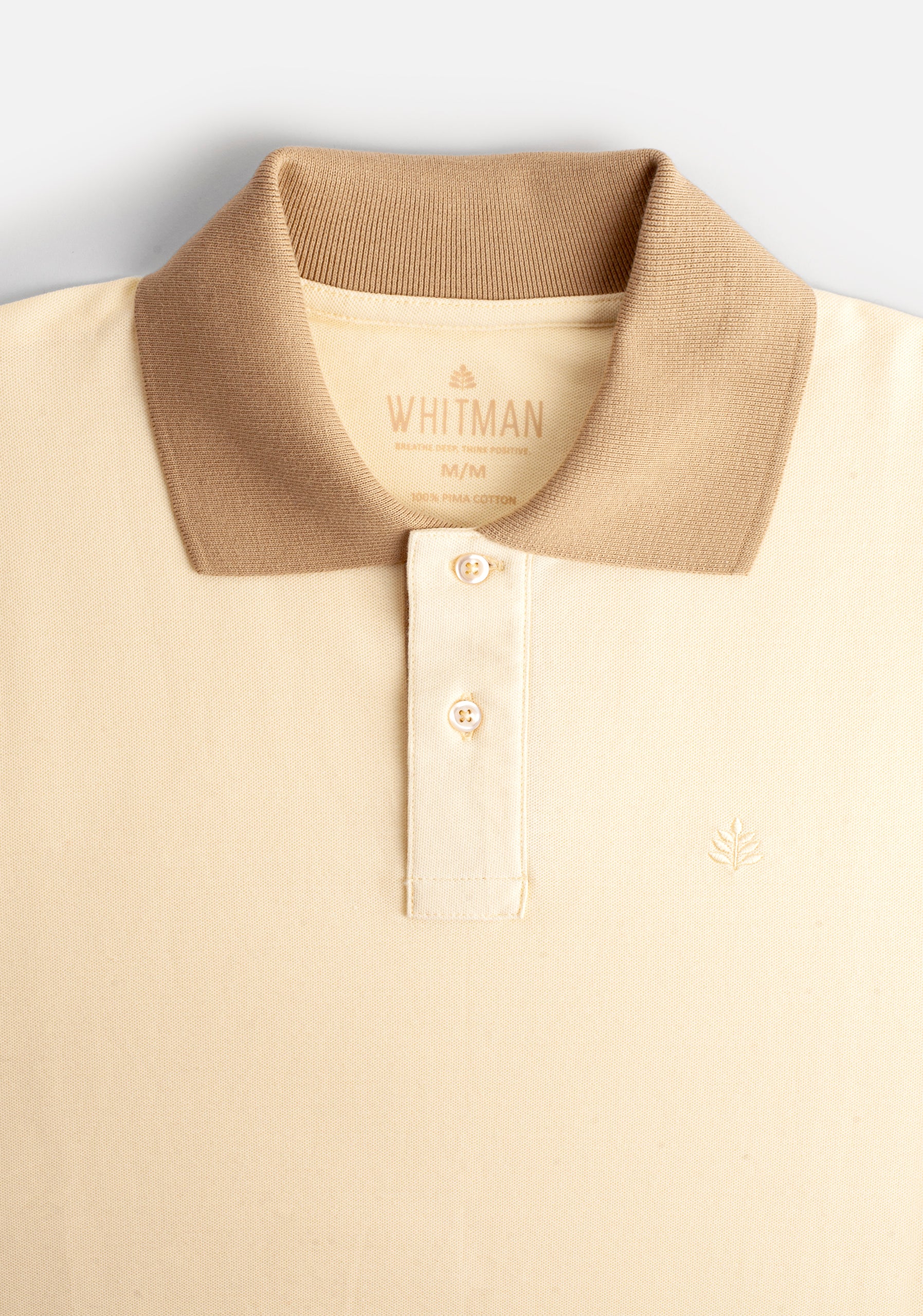 Camiseta Polo H Mzc Crema L-Atn