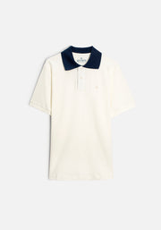 Camiseta Polo H Mzc. Marfil L-Atn
