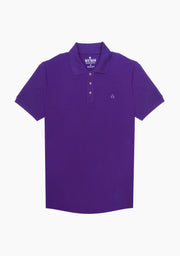 Camiseta Tipo Polo Morado