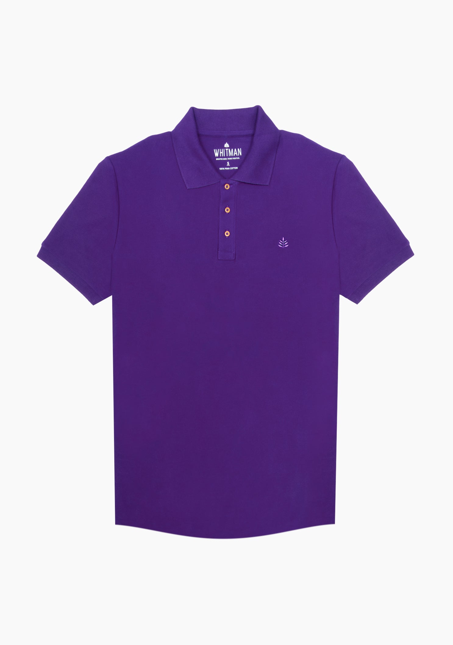 Camiseta Tipo Polo Morado