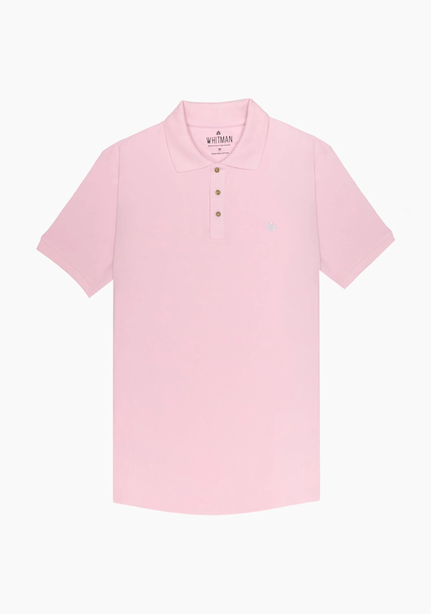 Camiseta tipo Polo Rosado L-Mar