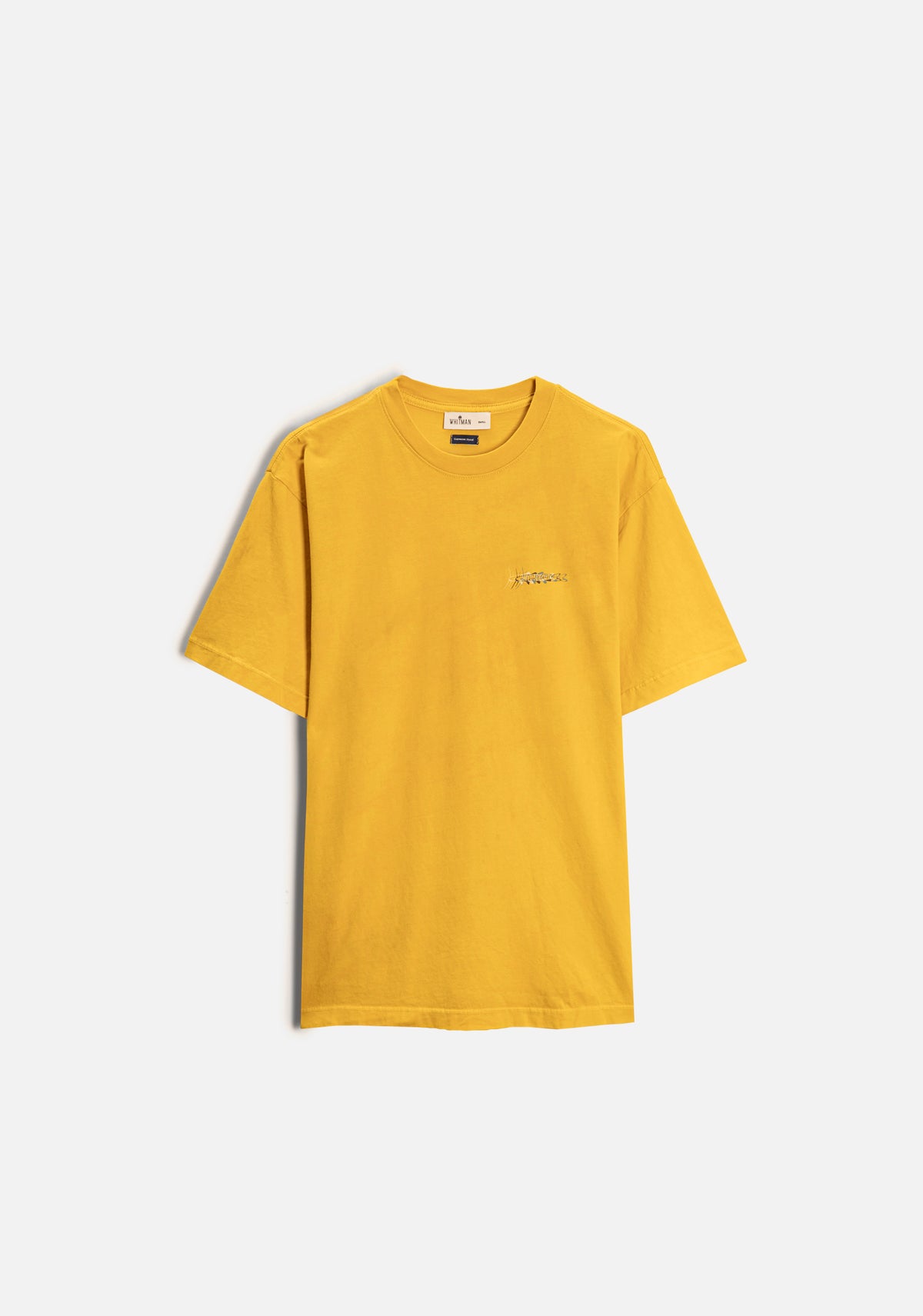 Camiseta U Subienda Garment Dyed Amarillo-3