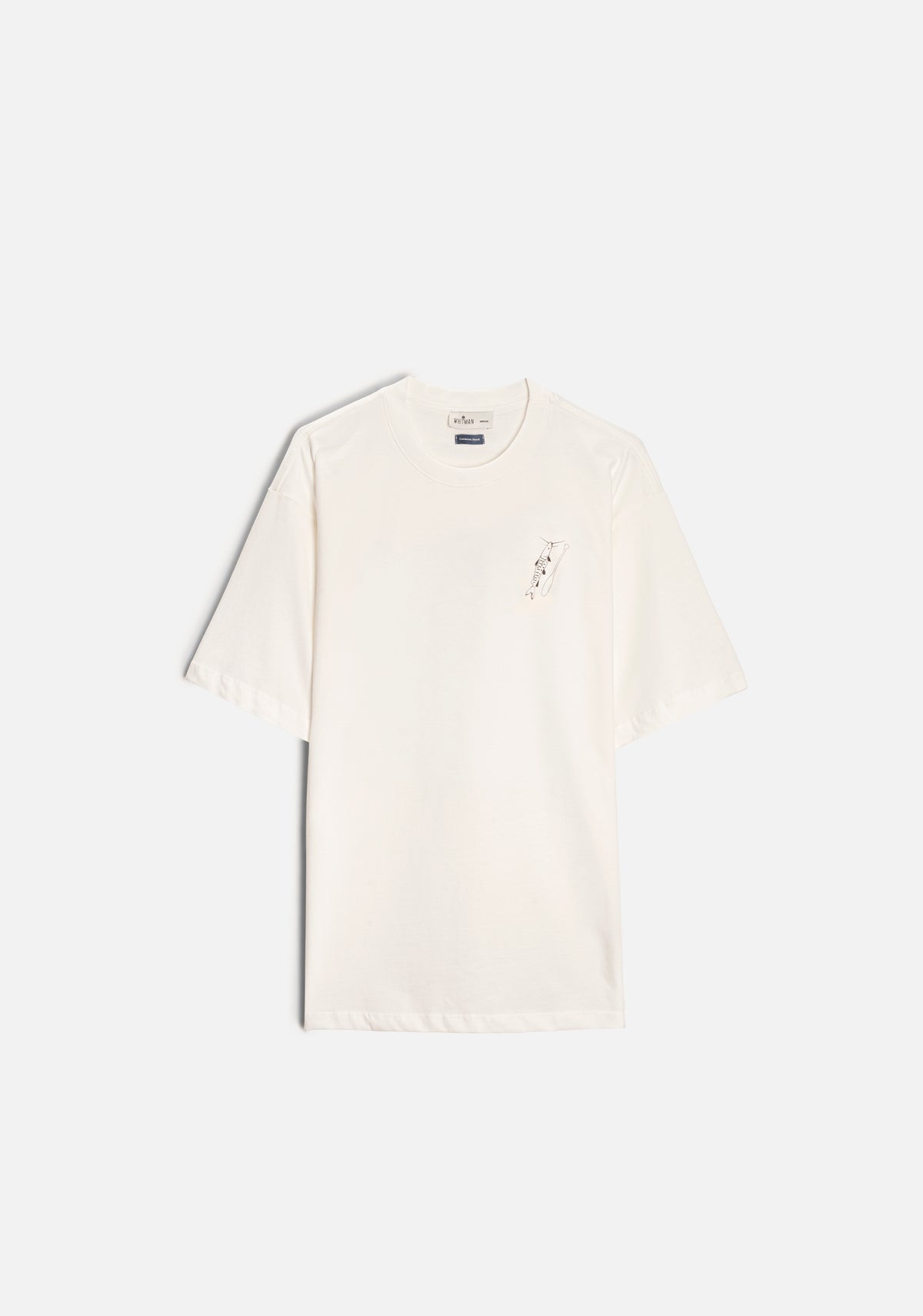 Camiseta U Subienda Garment Dyed Marfil-3