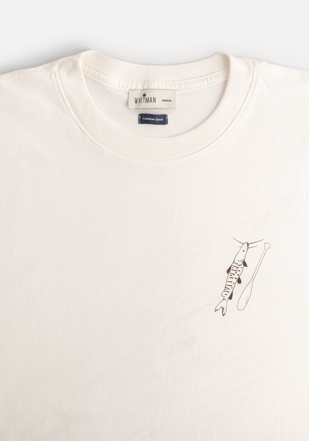 Camiseta U Subienda Garment Dyed Marfil-4