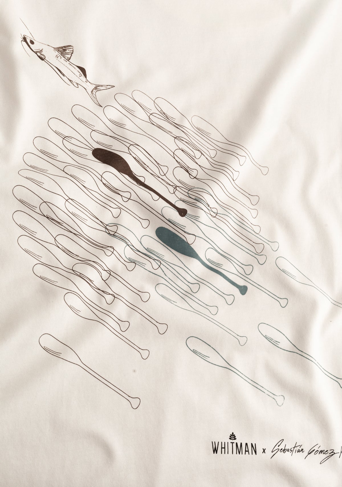 Camiseta U Subienda Garment Dyed Marfil-2