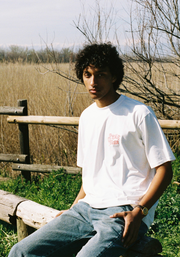 Camiseta H Summer Marfil