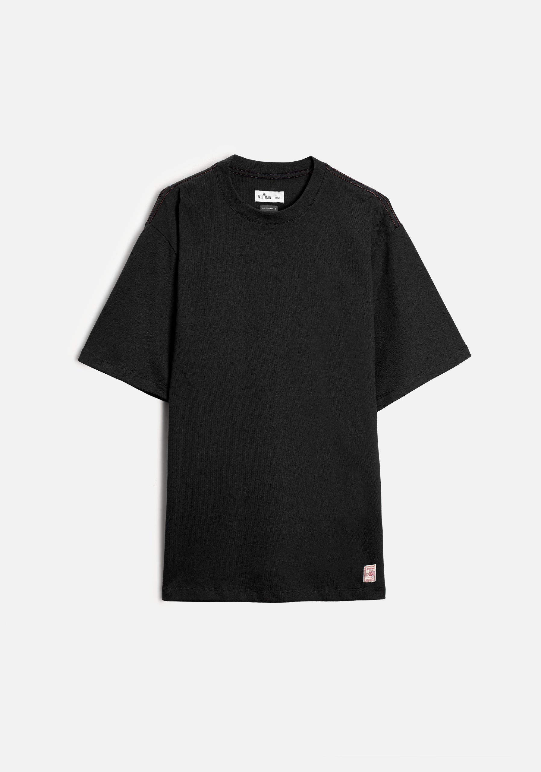 Camiseta H Premium Unicolor Negro
