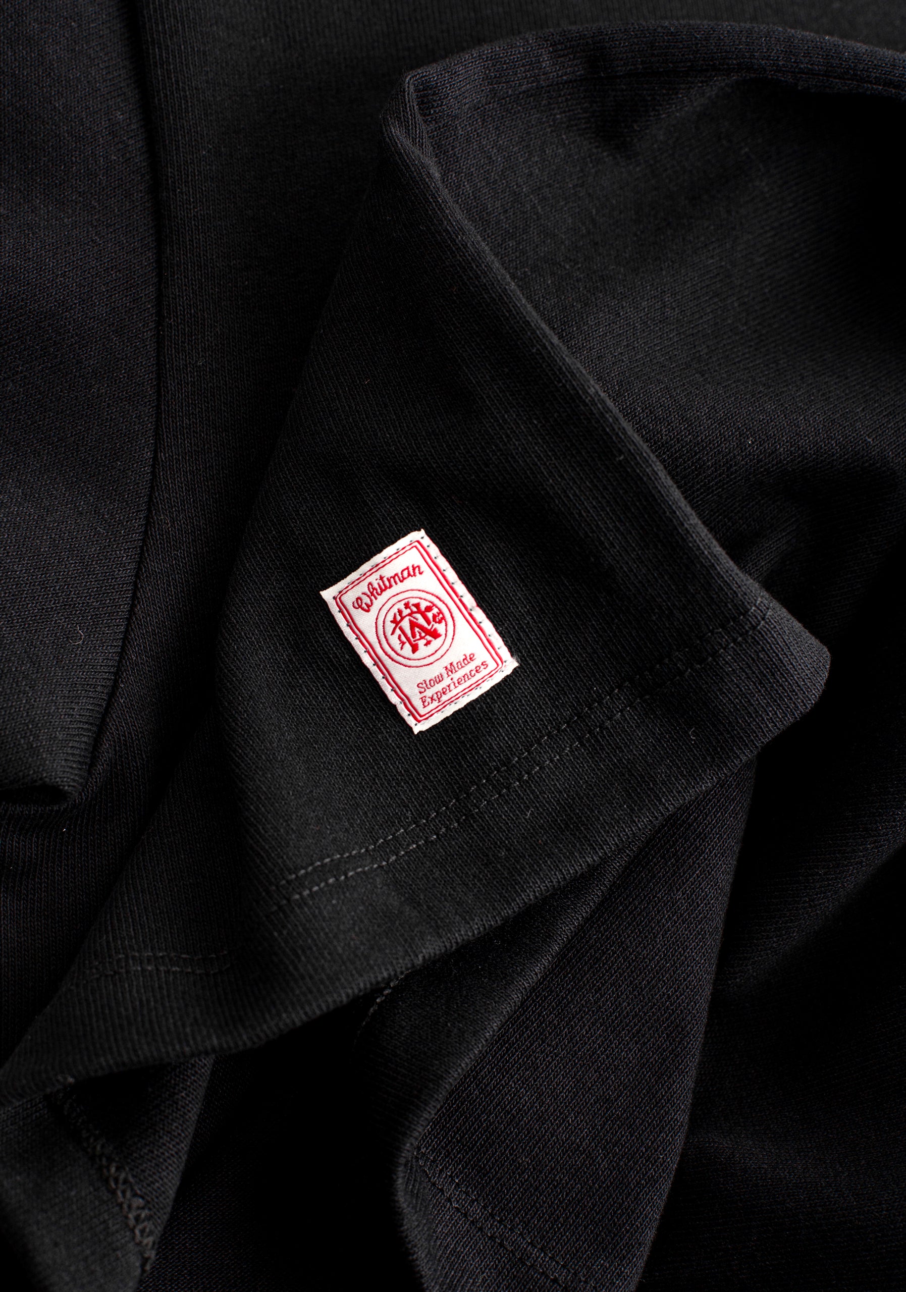 Camiseta H Premium Unicolor Negro-6