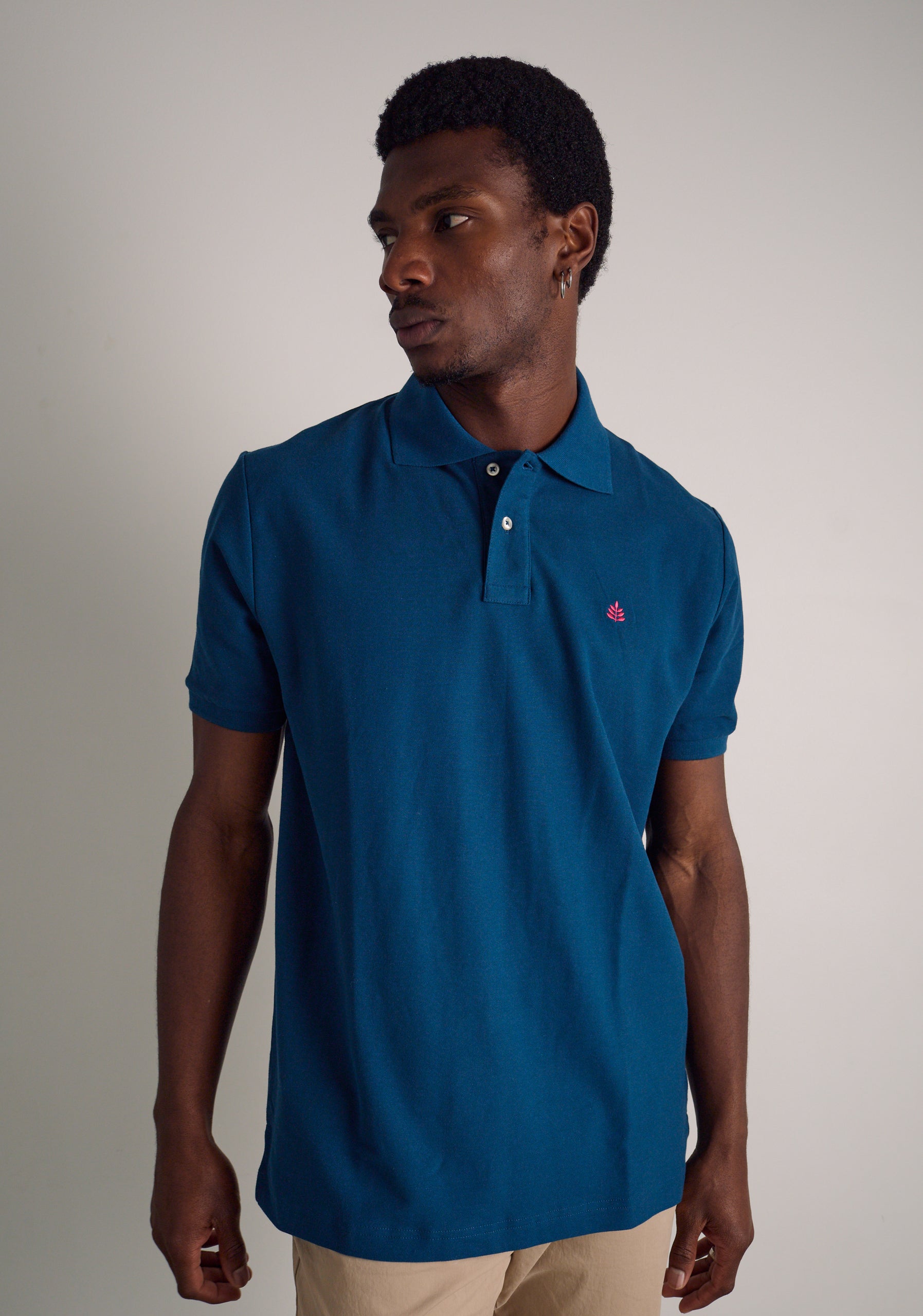 Camiseta Polo H L-Fuc Azul Petroleo-3