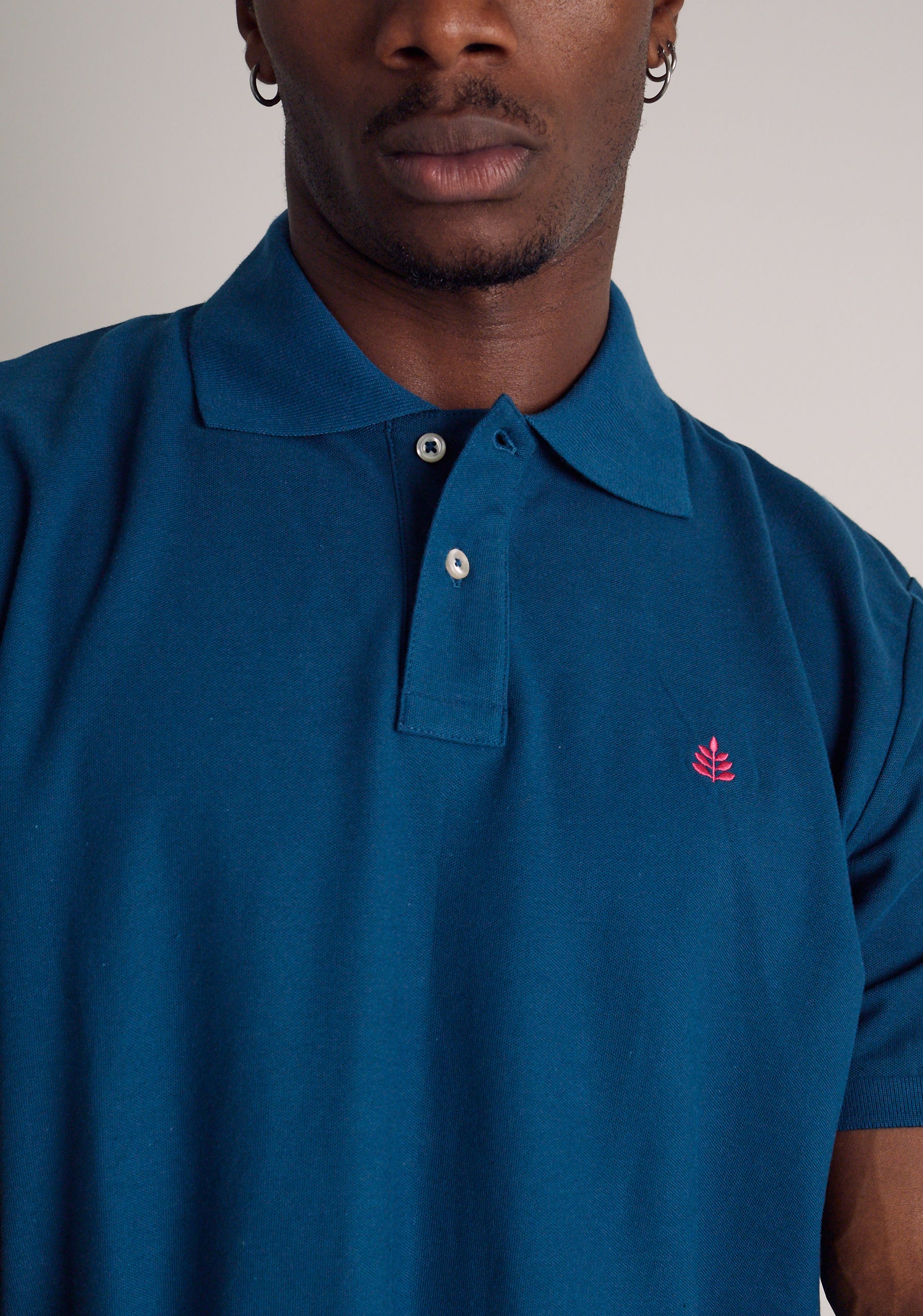 Camiseta Polo H L-Fuc Azul Petroleo-4