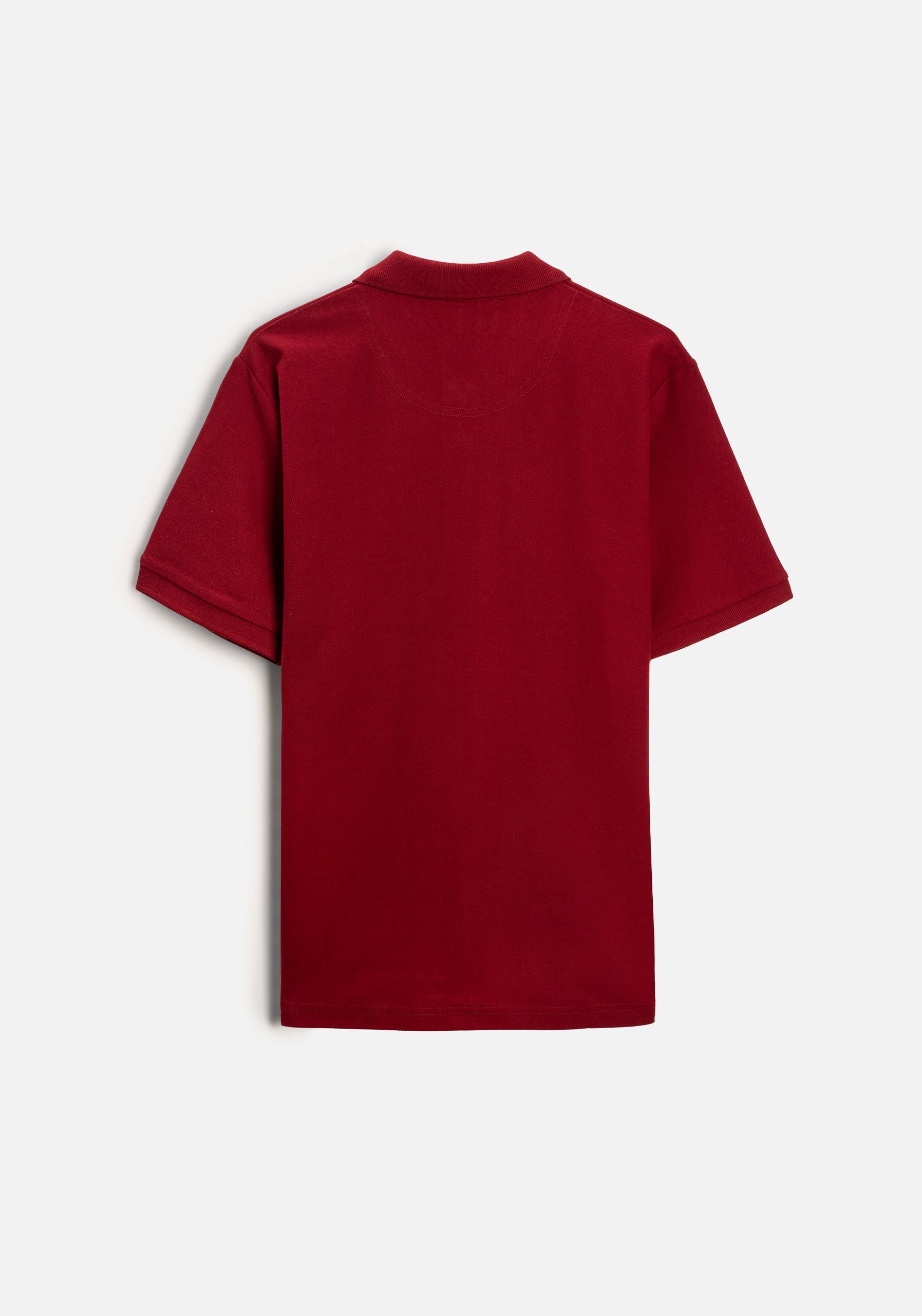Camiseta Polo H Unicolor L-Nar Vino