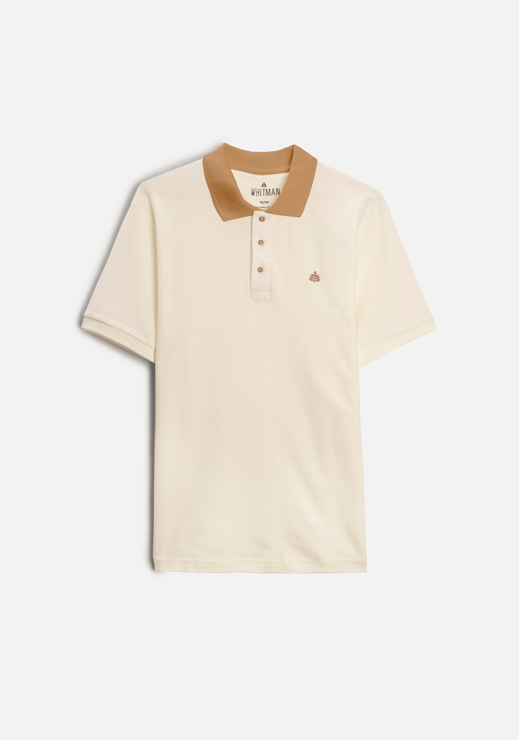 Camiseta Polo H Unicolor Mzc. Marfil L-Atn